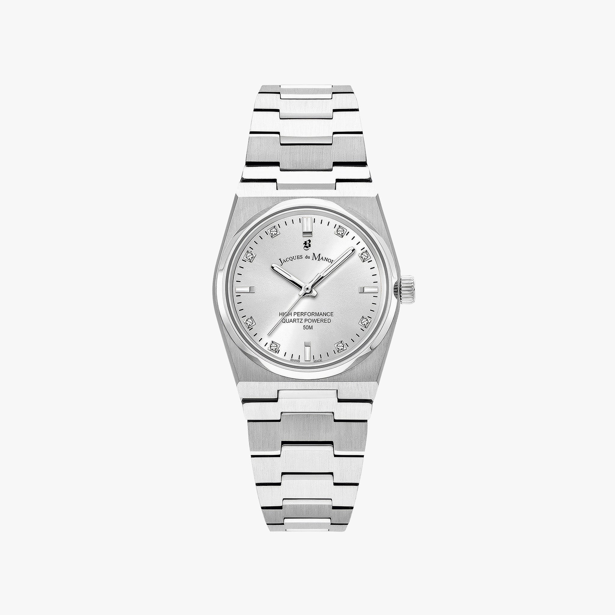 Horizon Ladies | 31 mm | Silver-tone White dial