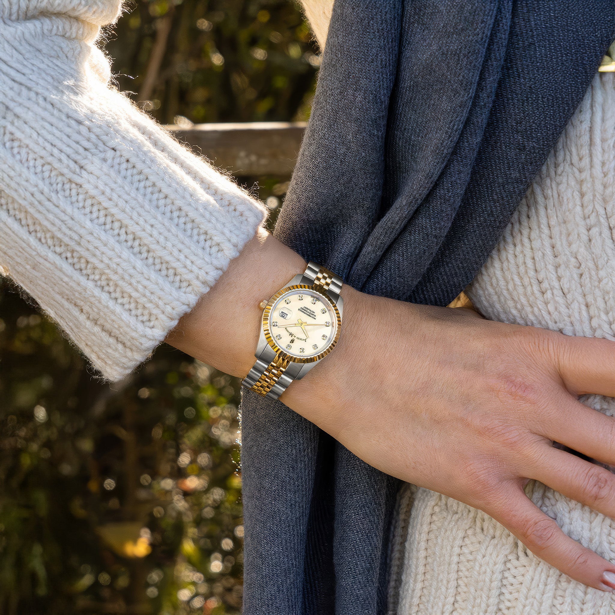 Inspiration Elegance | 31 mm | Silver-Gold Gold dial