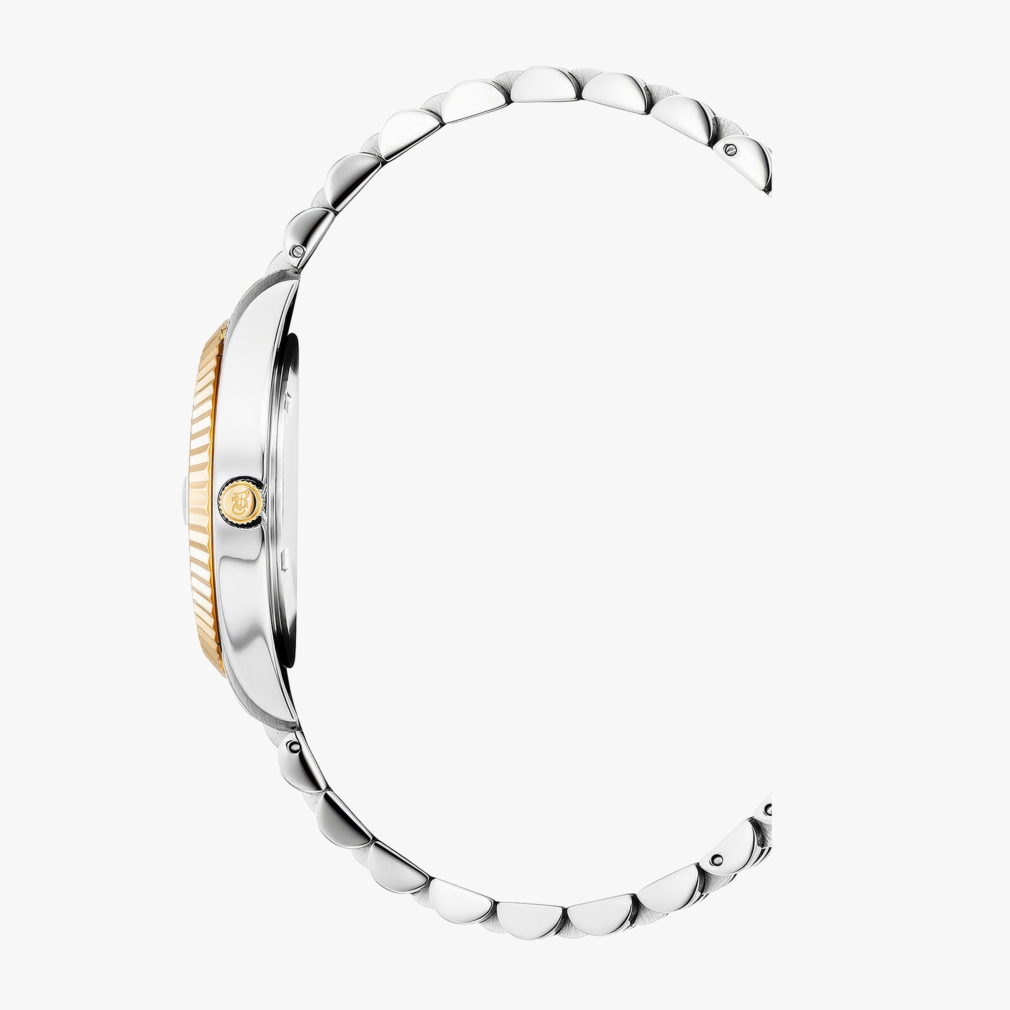 Inspiration Elegance | 31 mm | Silver-Gold Green Sunray dial