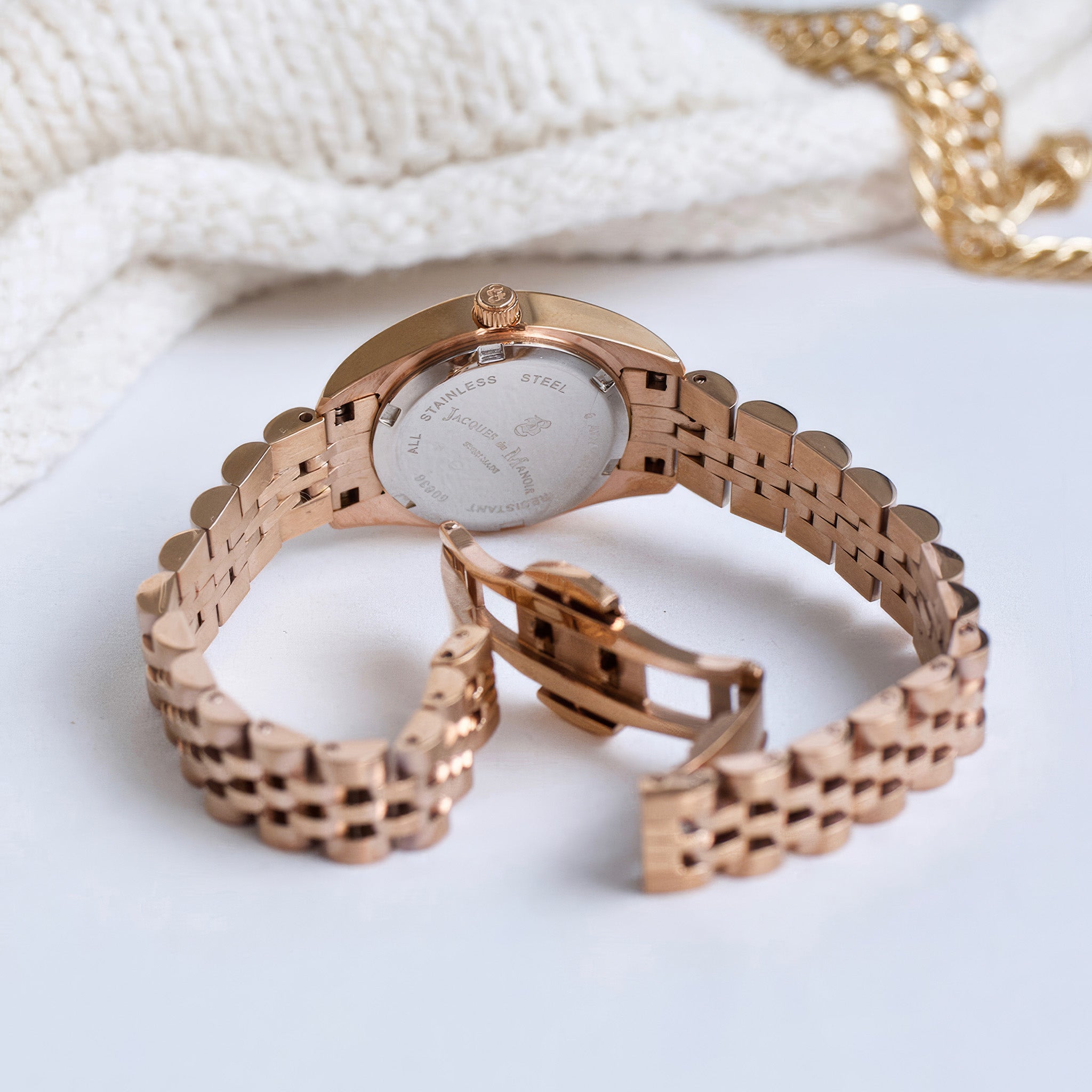 Inspiration Elegance | 26 mm | Rosegold-tone Brown dial