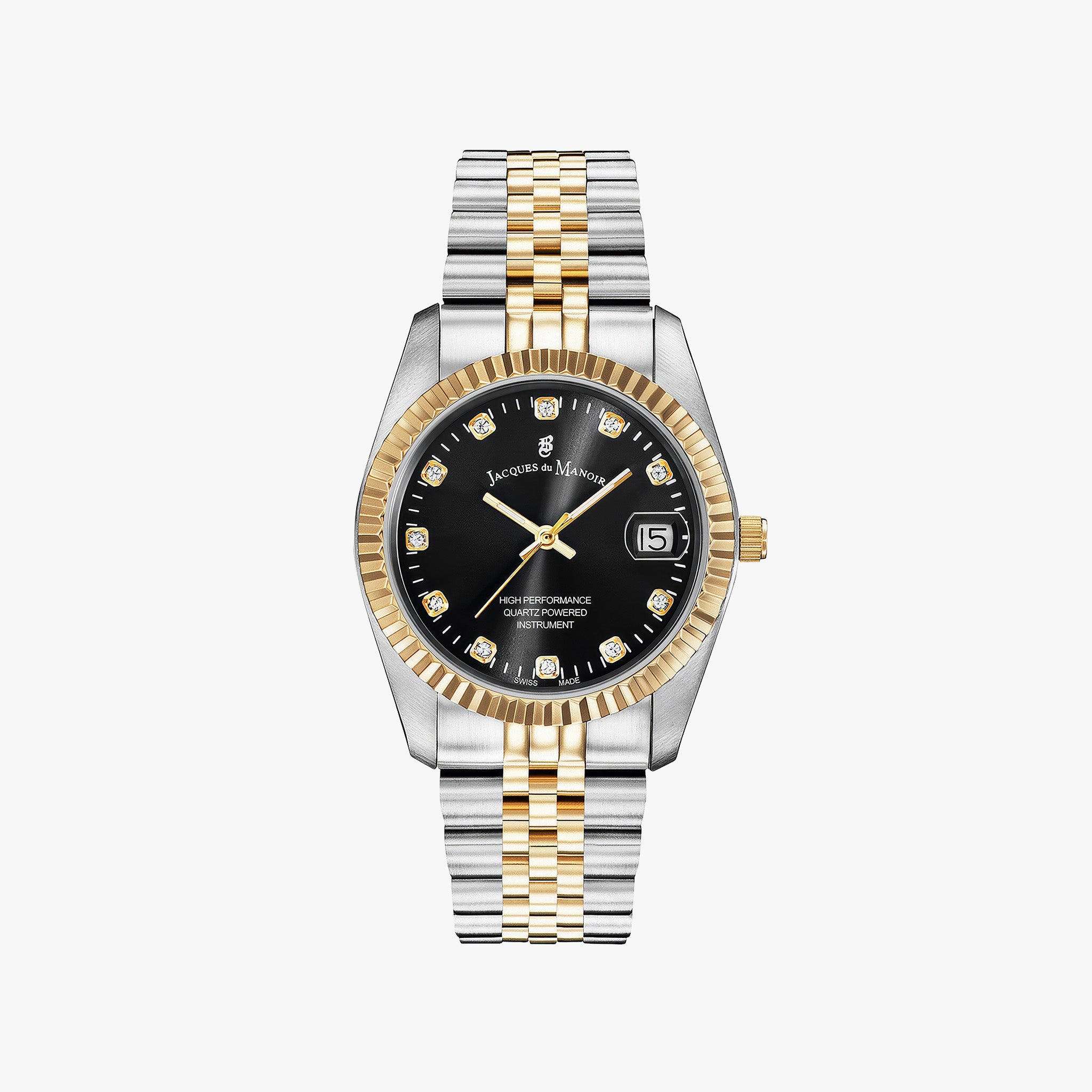 Inspiration Elegance | 36 mm | Silver-Gold Black dial