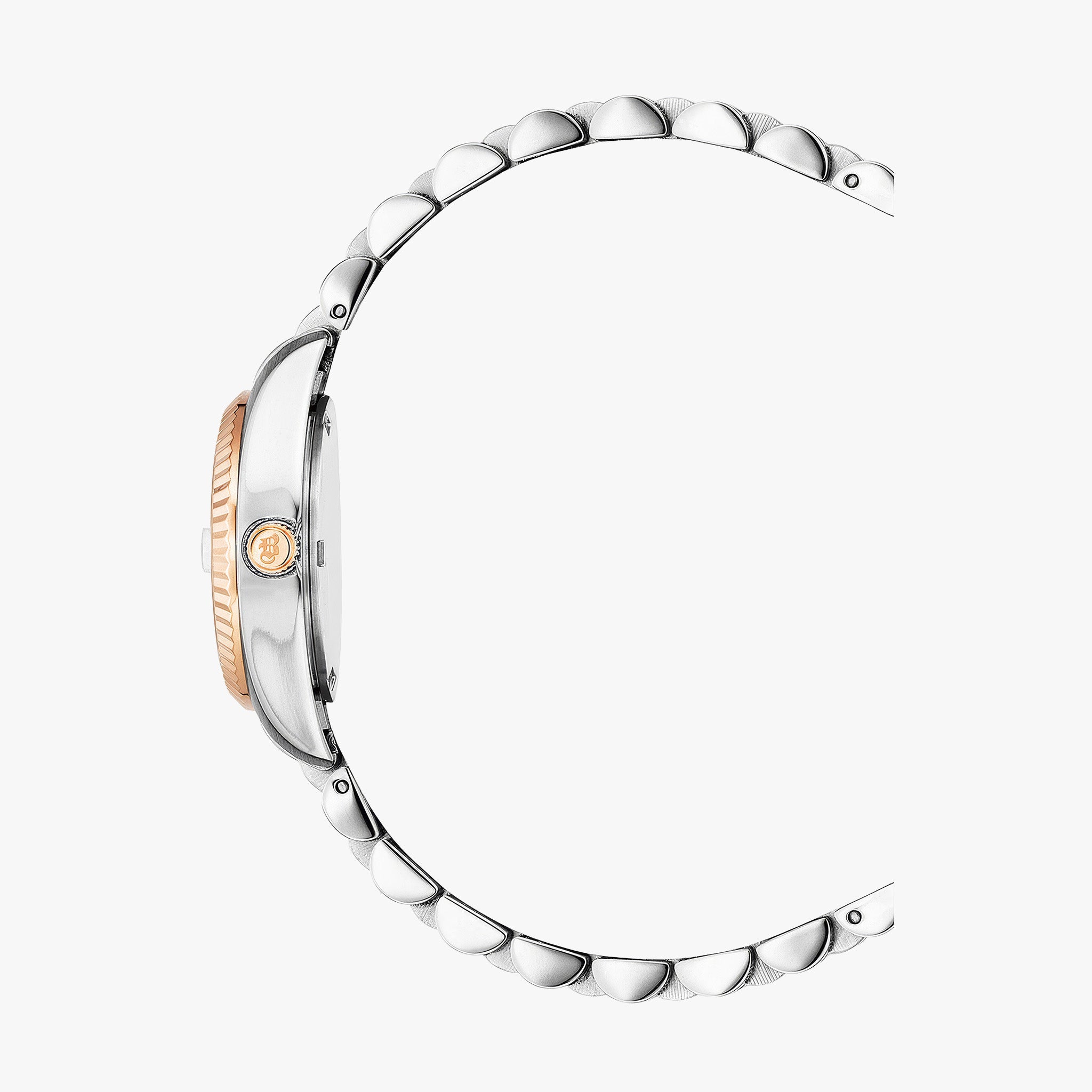 Inspiration Elegance | 26 mm | Silver-Rosegold Silver dial