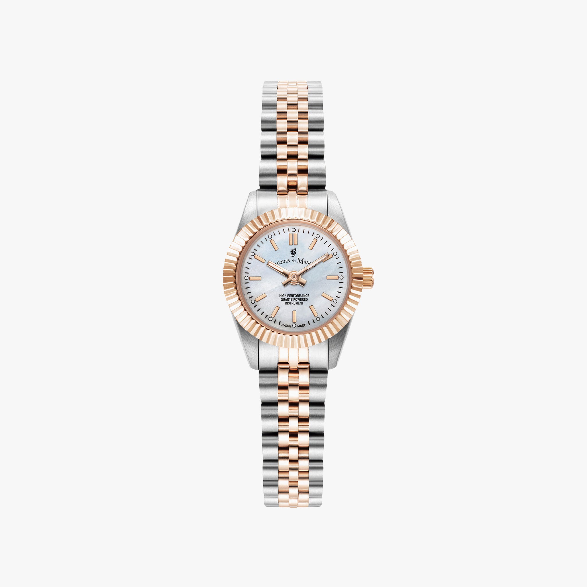 Mini Inspiration | 22 mm | Silver-Rosegold White dial