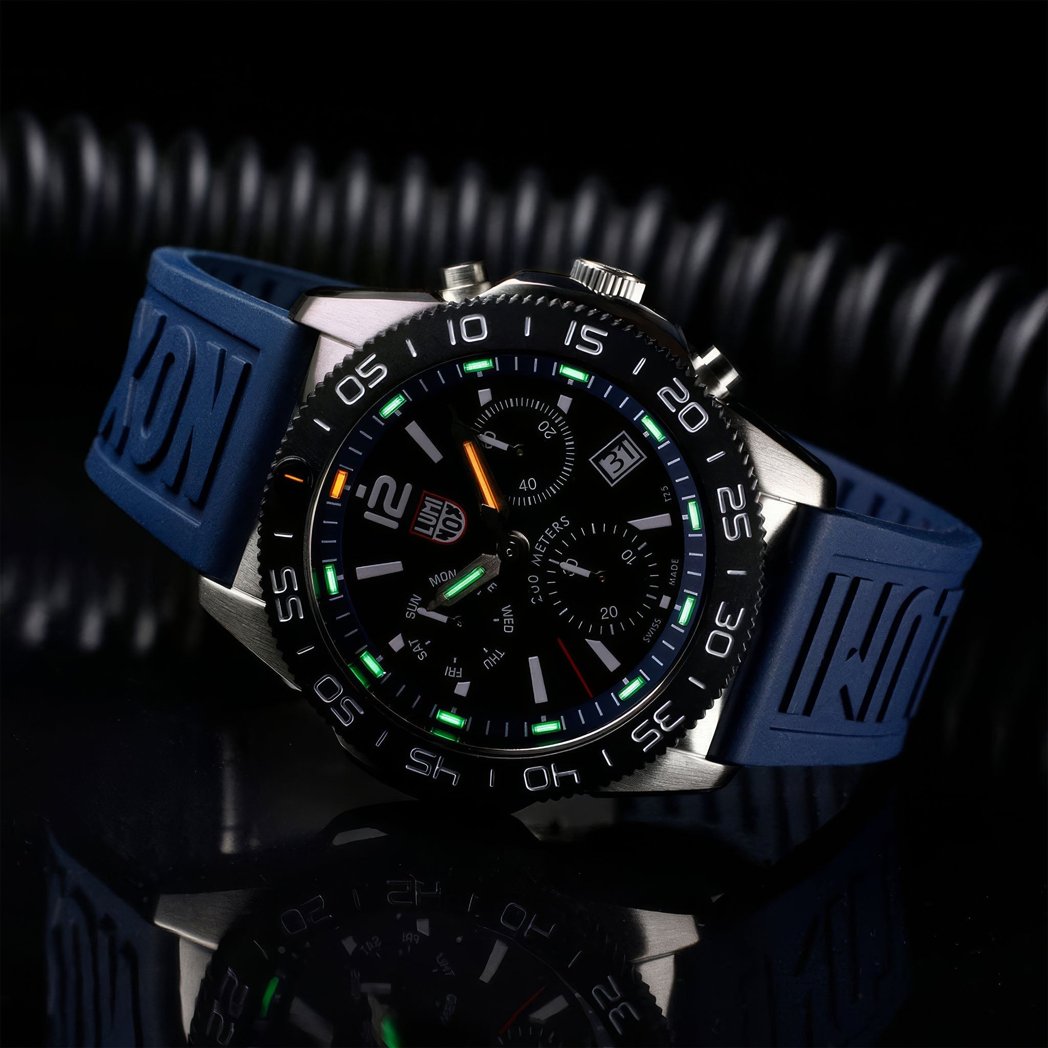 XS.3143.SET Pacific Diver Chronograph 3140 | Erkek Kol Saati
