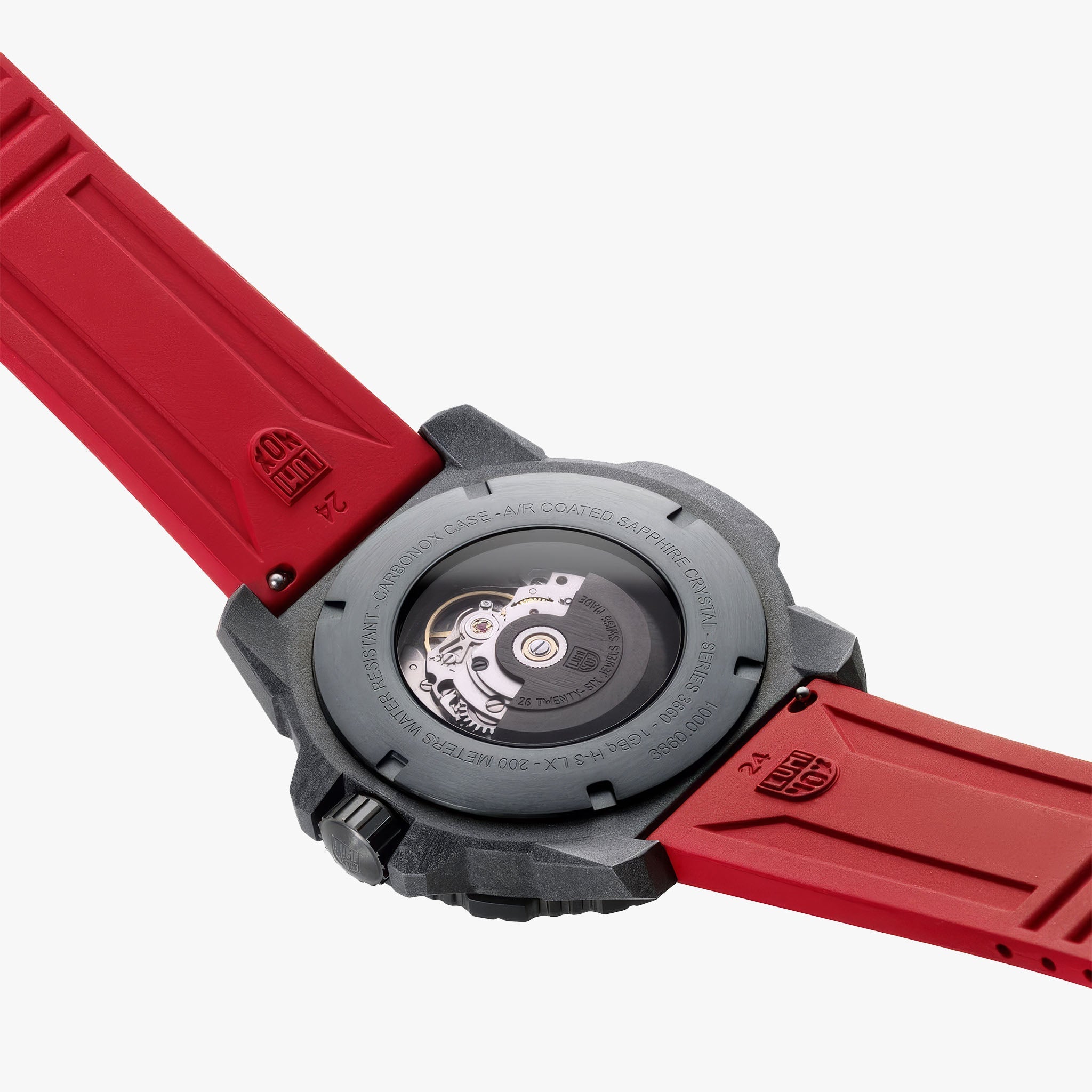 XS.3875 Master Carbon Seal Automatic Dive Watch | Kırmızı