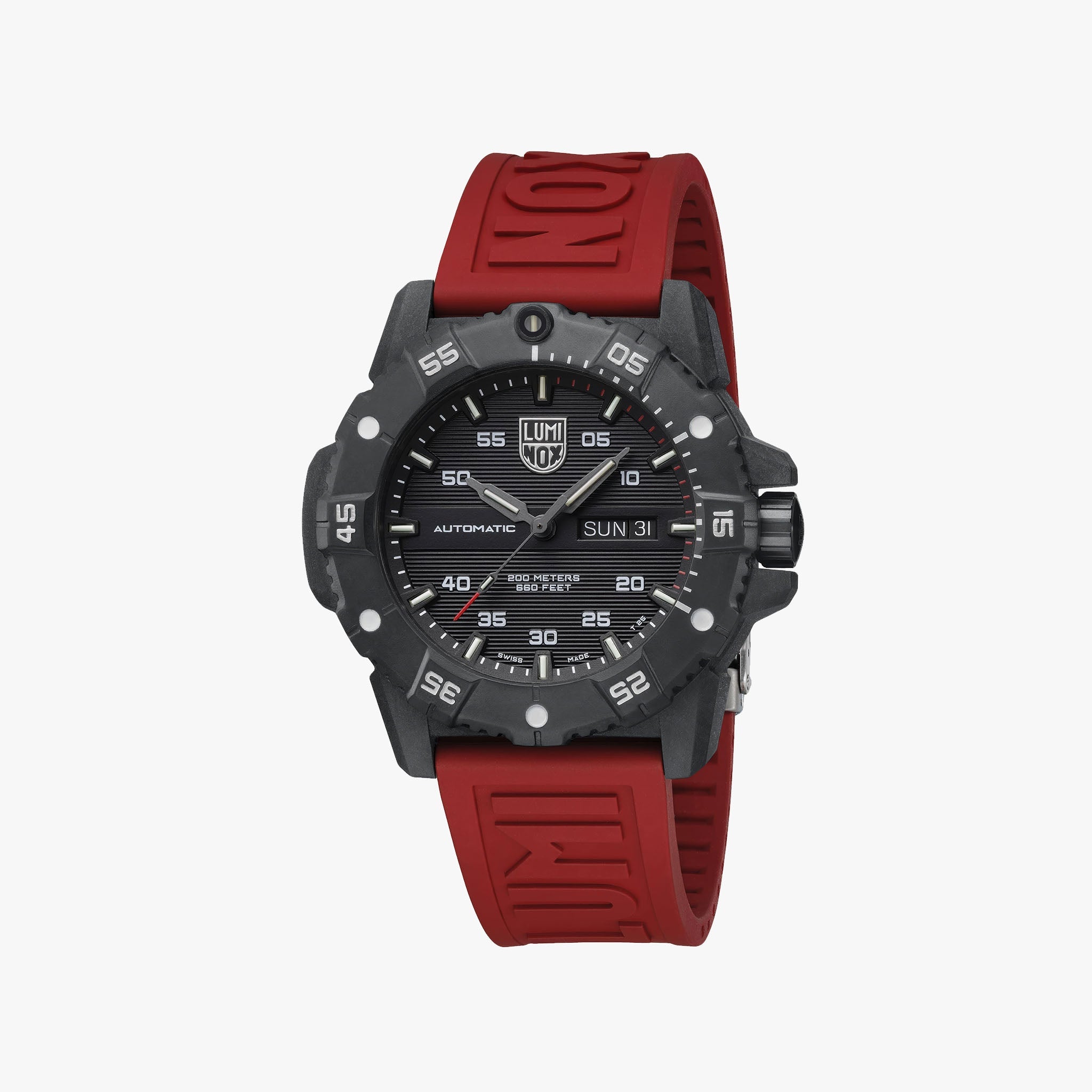 XS.3875 Master Carbon Seal Automatic Dive Watch | Kırmızı