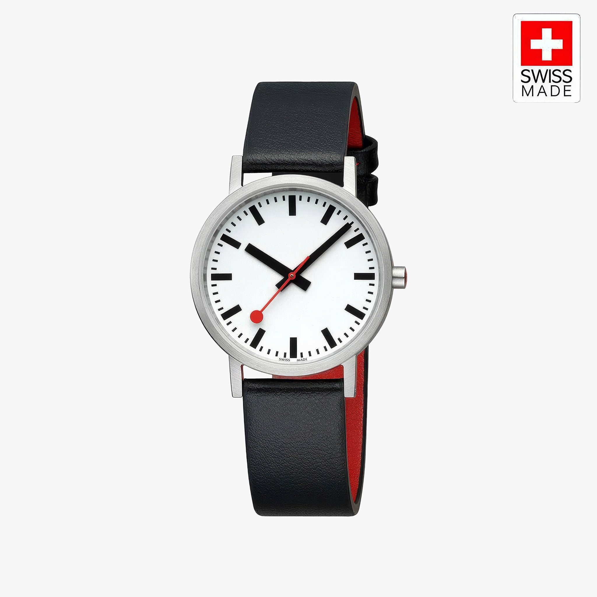 Classic | 36 mm | Black Vegan Grape Leather