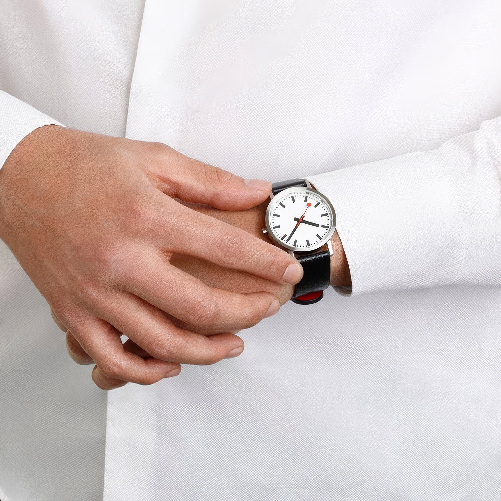 Classic | 36mm | Black Vegan Grape Leather