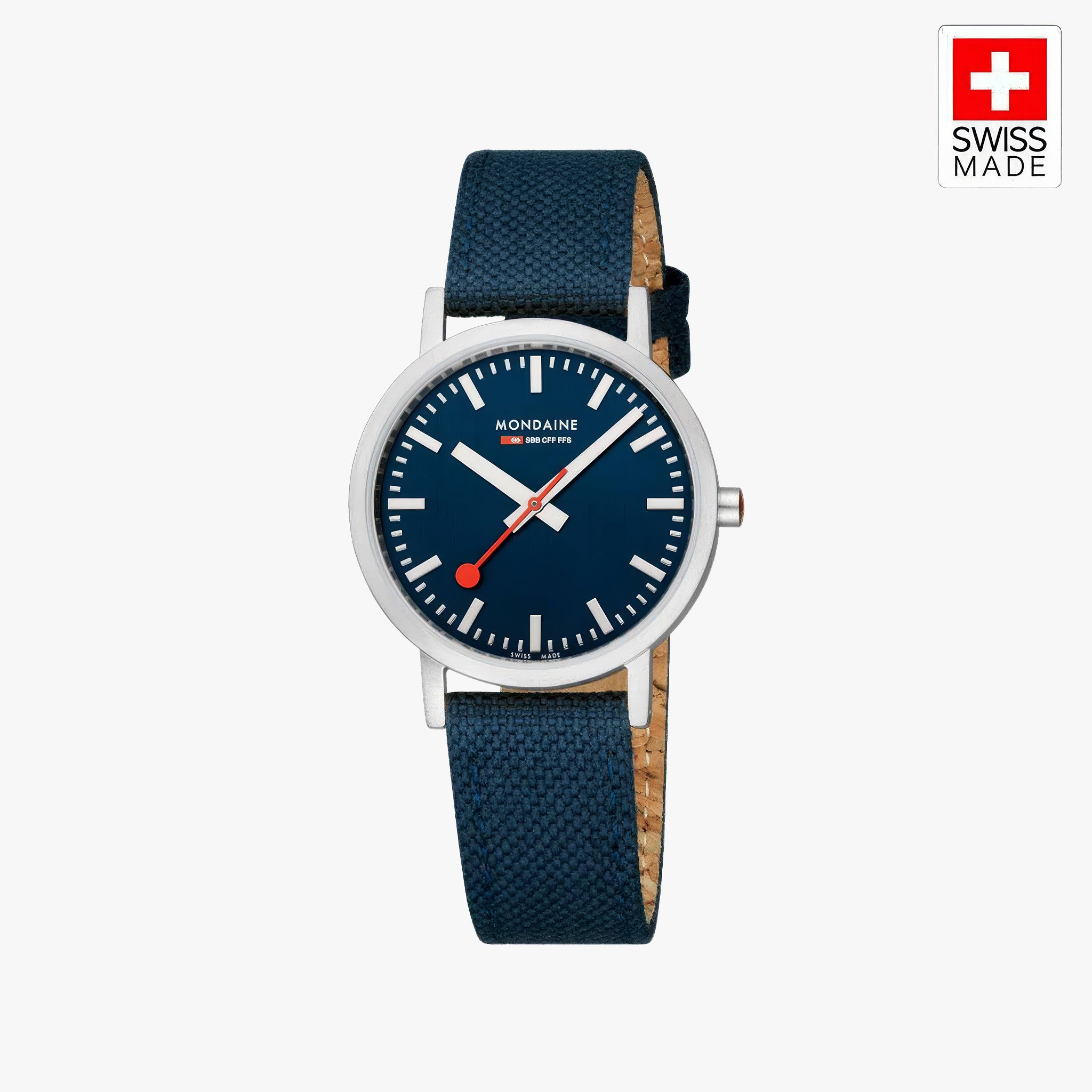 Classic | 36 mm | Deep Sea Blue Textile