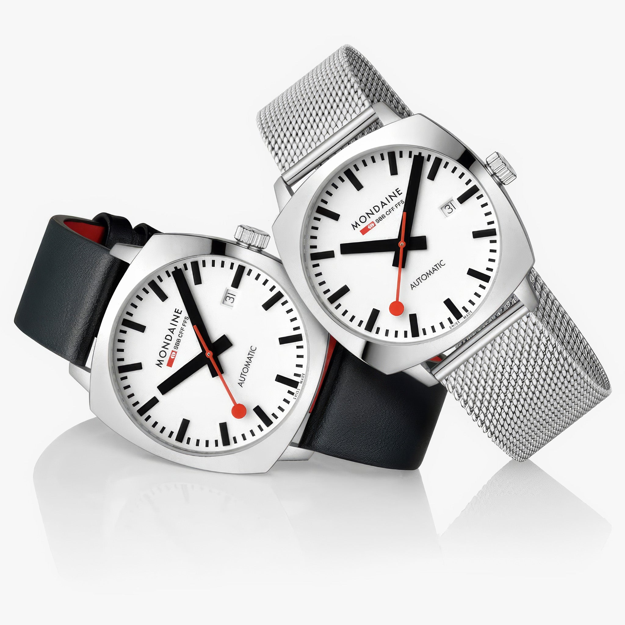 Pillow Automatic | 39mm | Stainless Steel Mesh