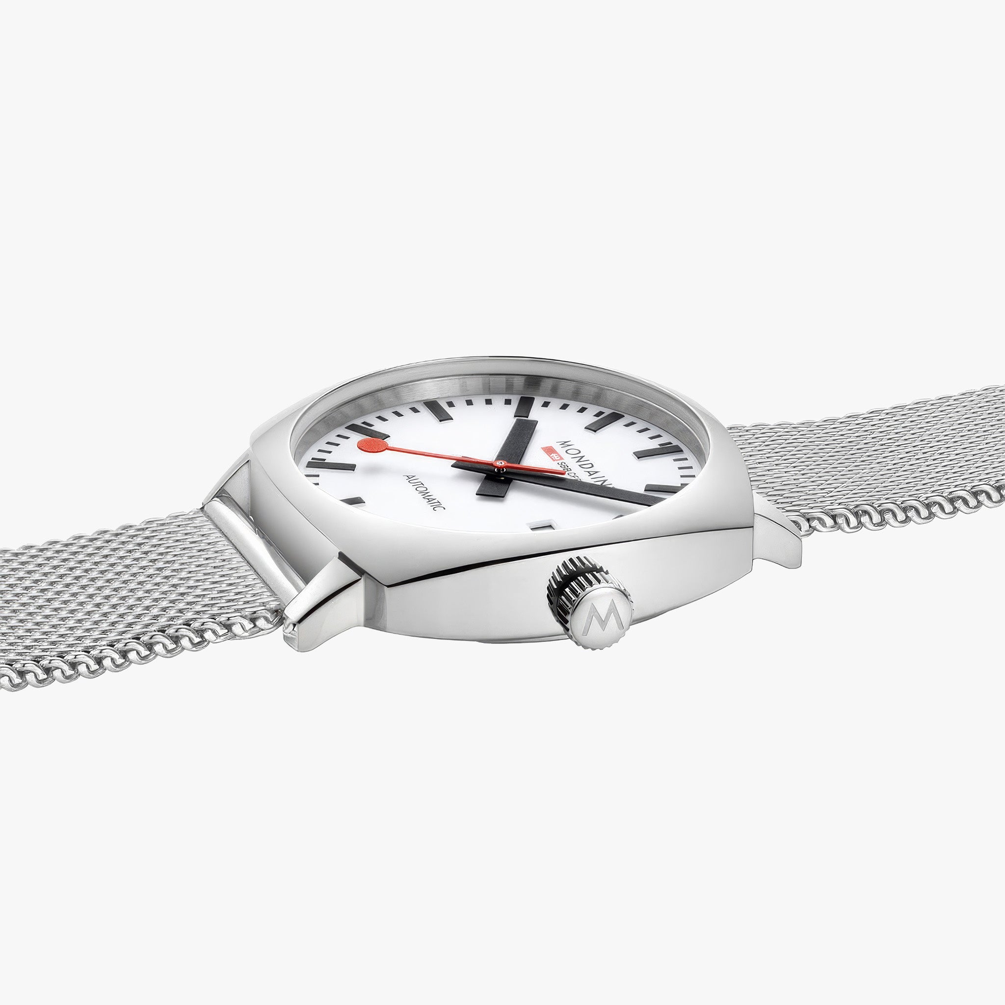 Pillow Automatic | 39mm | Stainless Steel Mesh