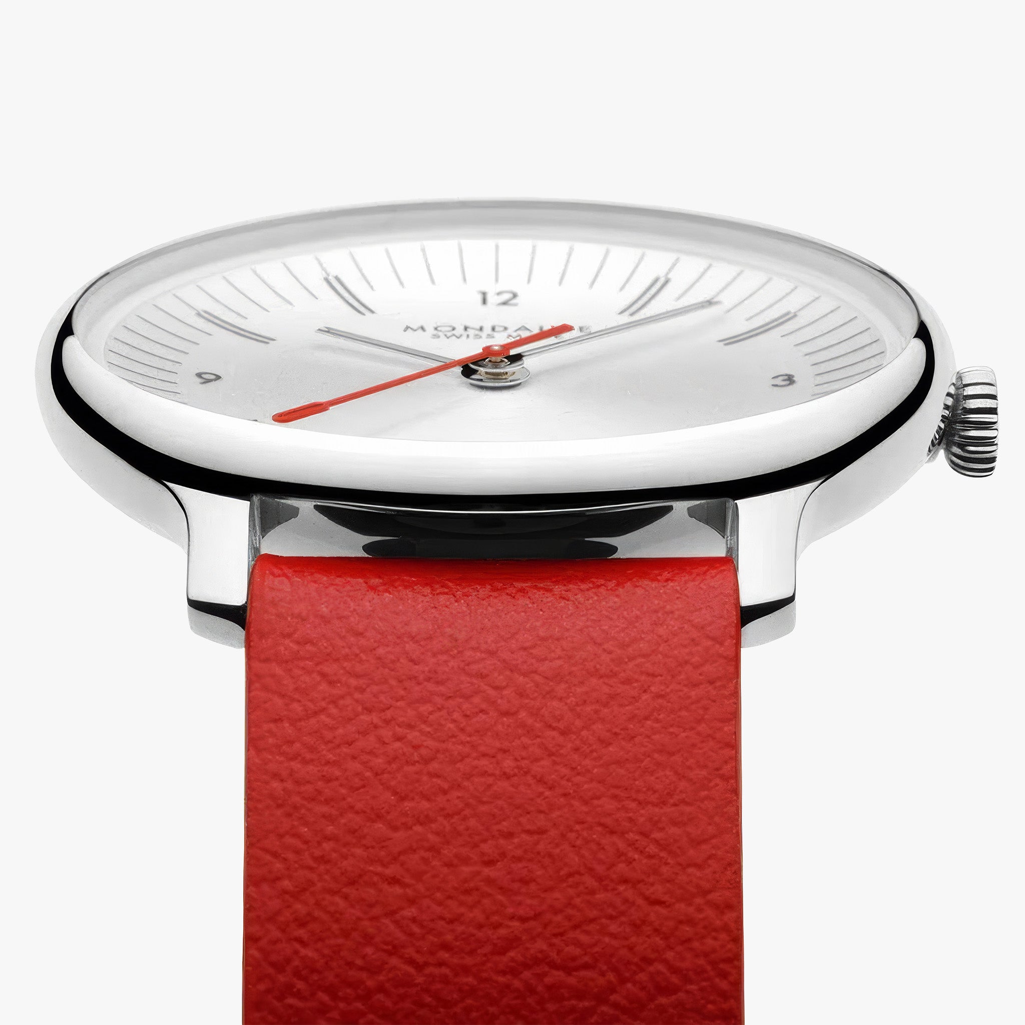 Doppio | 33 mm | Red Vegan Grape Leather