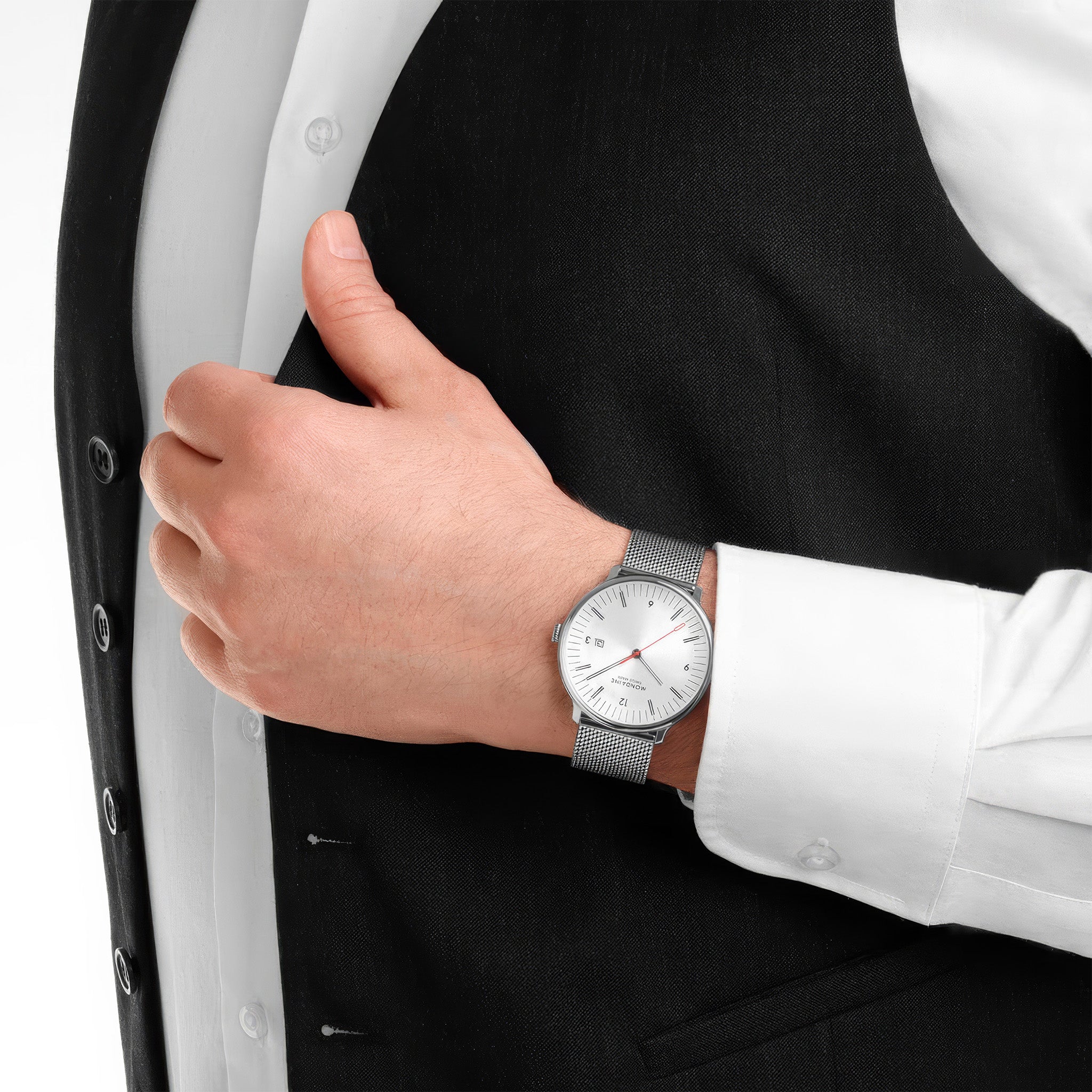 Doppio | 41mm | Stainless Steel Mesh