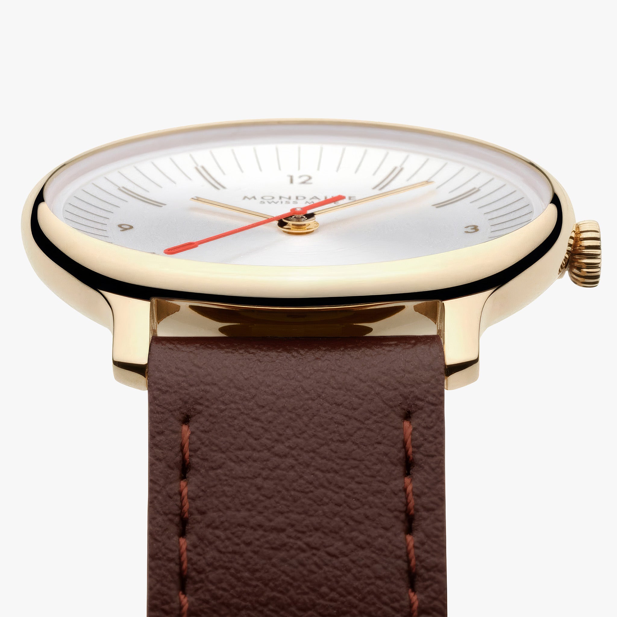 Doppio | 33mm | Brown Vegan Grape Leather