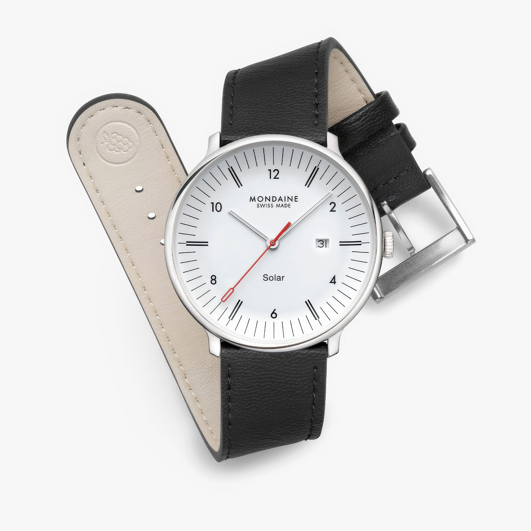 Doppio Solar | 41 mm | Black