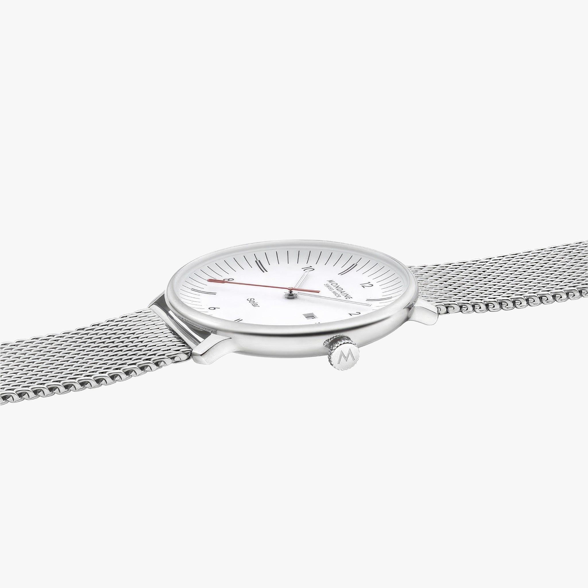 Doppio Solar | 41mm | Stainless Steel Mesh