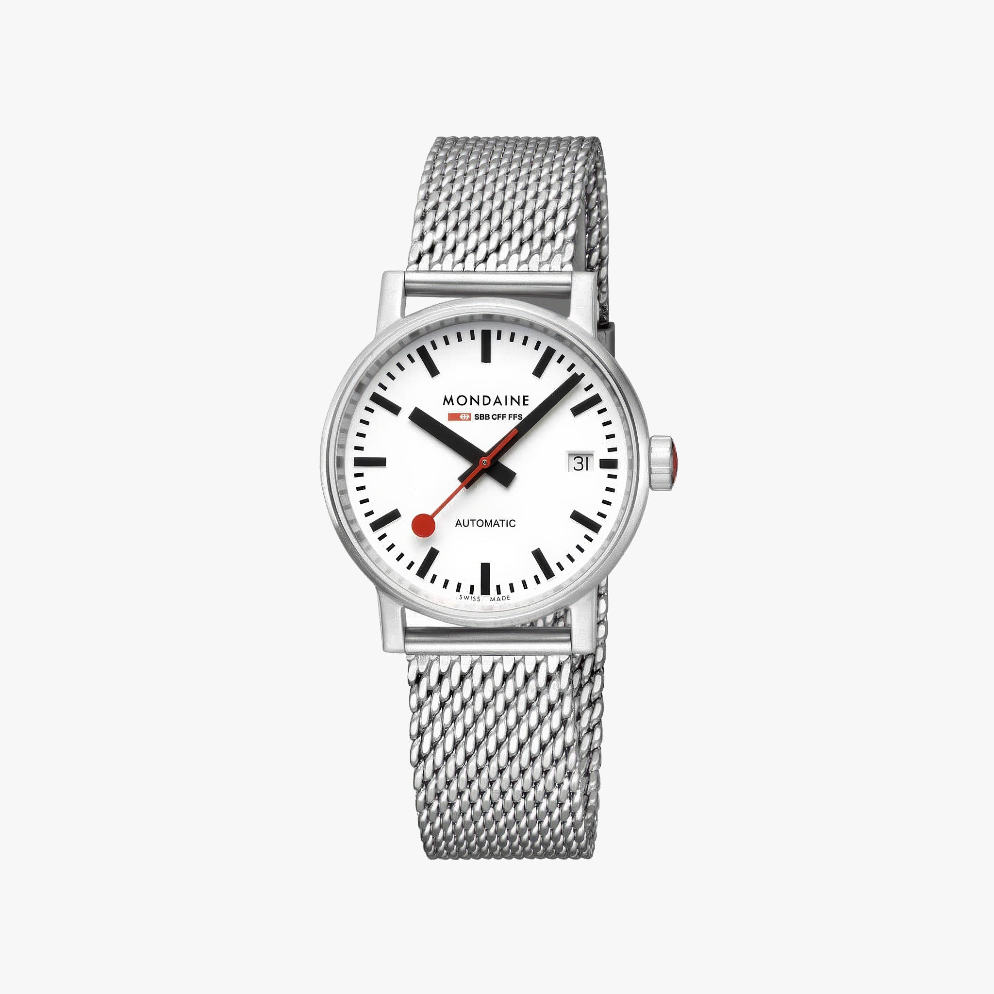 Evo2 Automatic | 35 mm | Stainless Steel Mesh