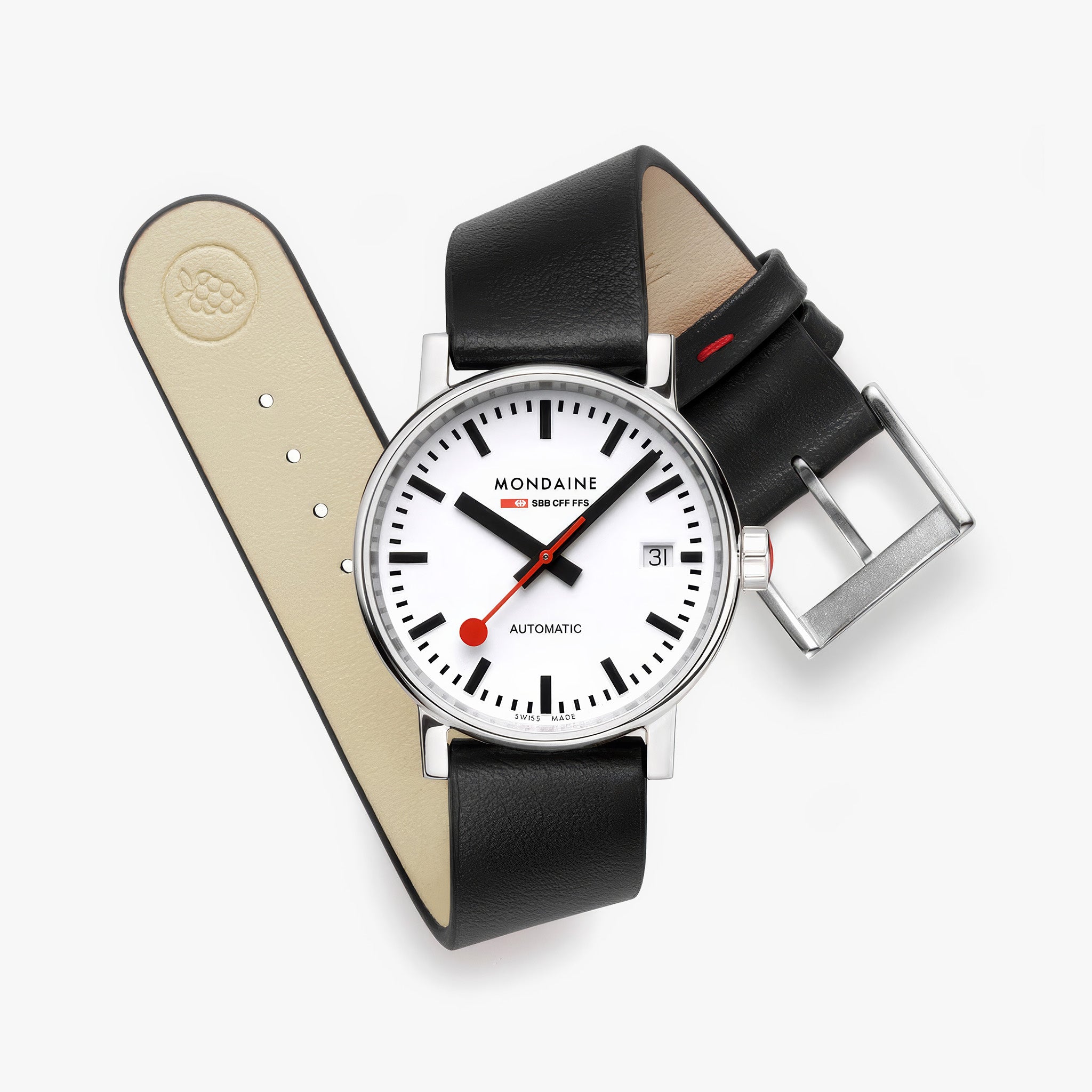 Evo2 Automatic | 35 mm | Black Vegan Leather