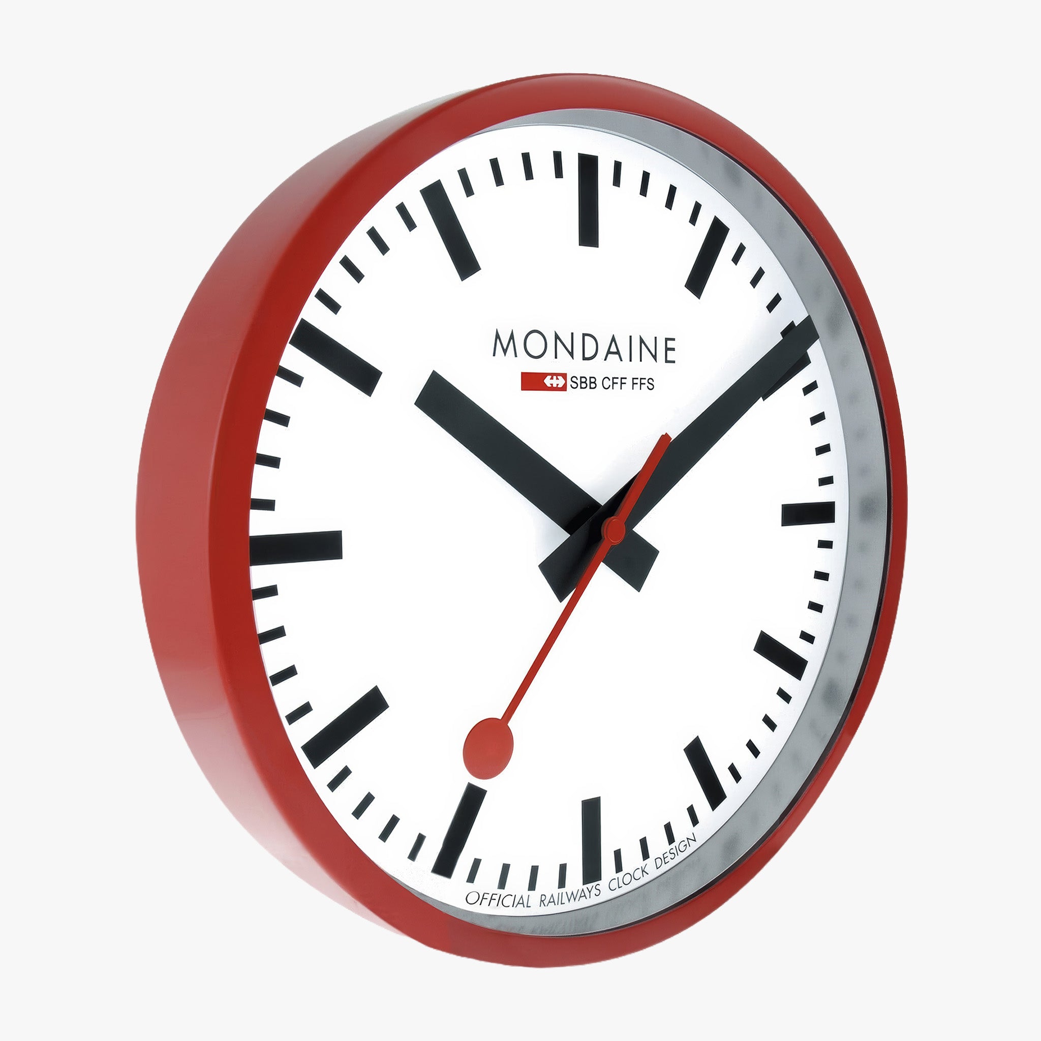 Wall Clock | 25 cm | Red