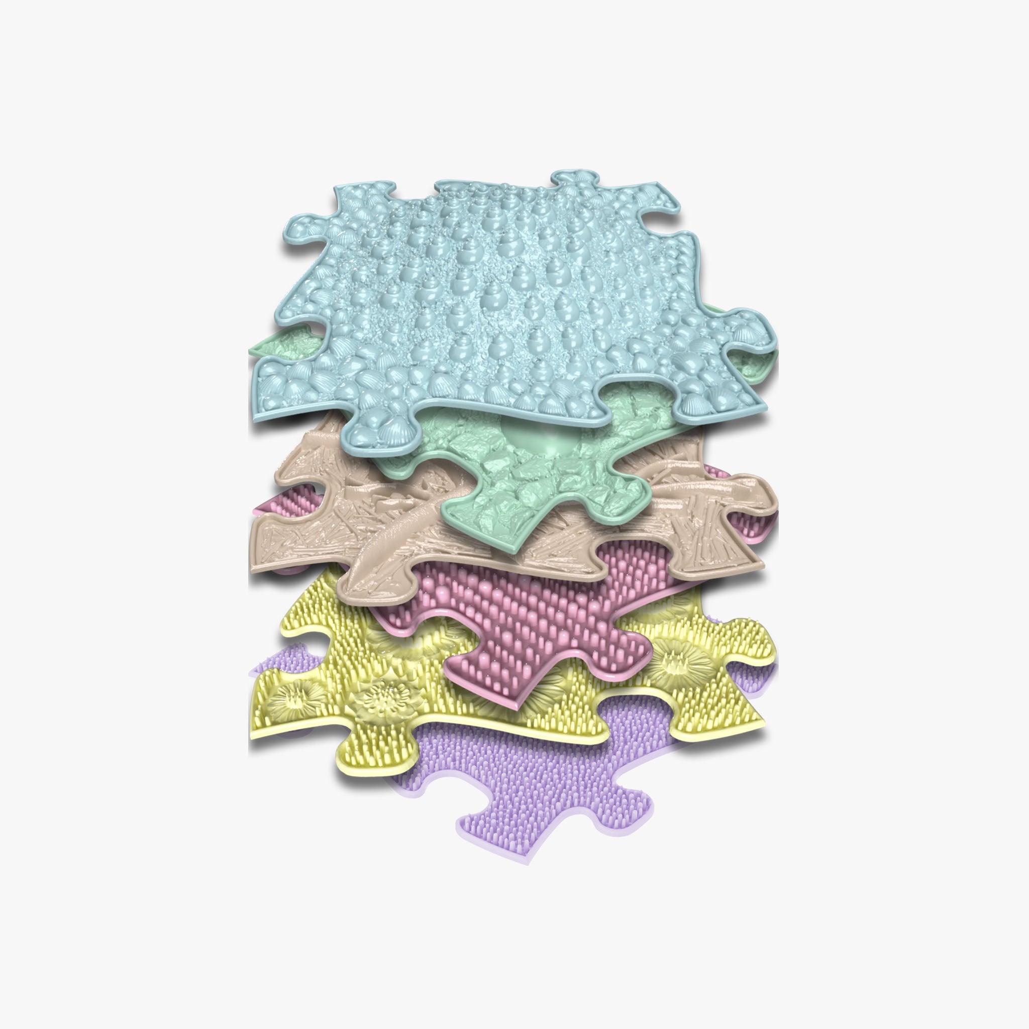Baby Pastel Set Ortopedik Bebek Yer Matı