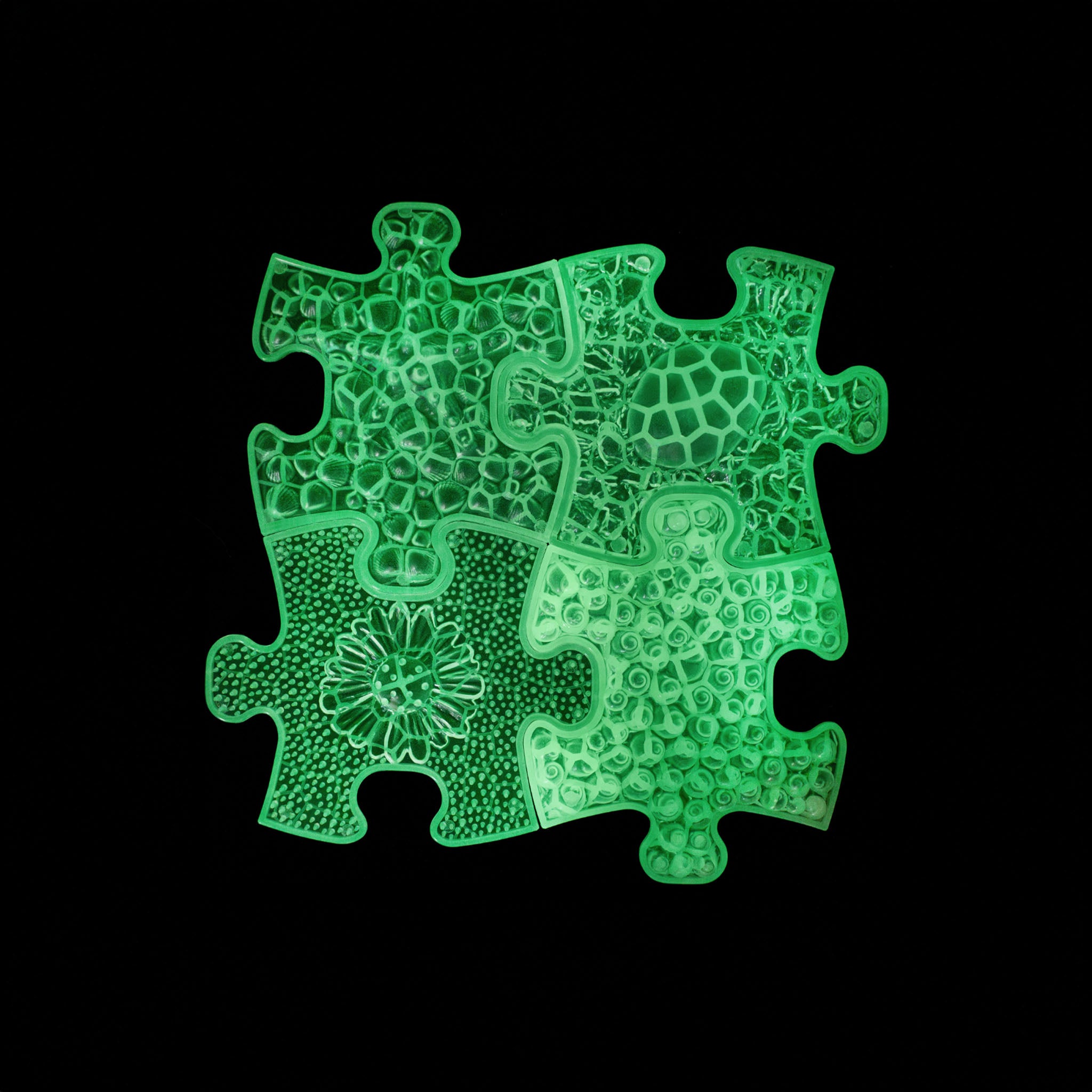 Let's Glow Set Fosforlu Ortopedik Puzzle Mat Seti