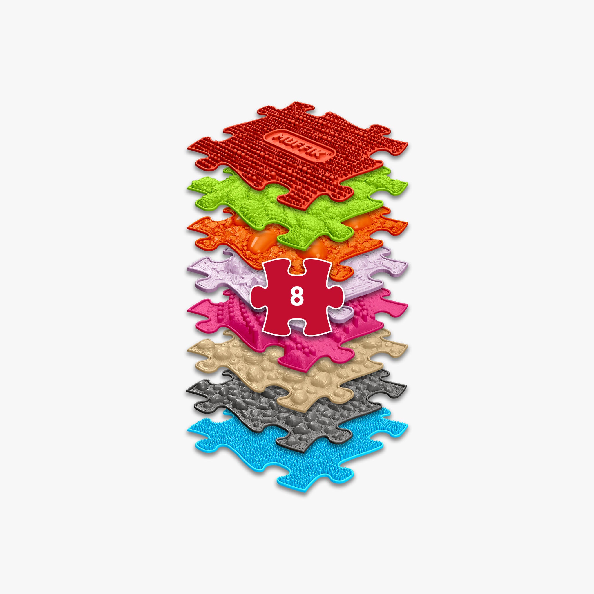 Medium 1 Set Ortopedik Puzzle Mat Seti