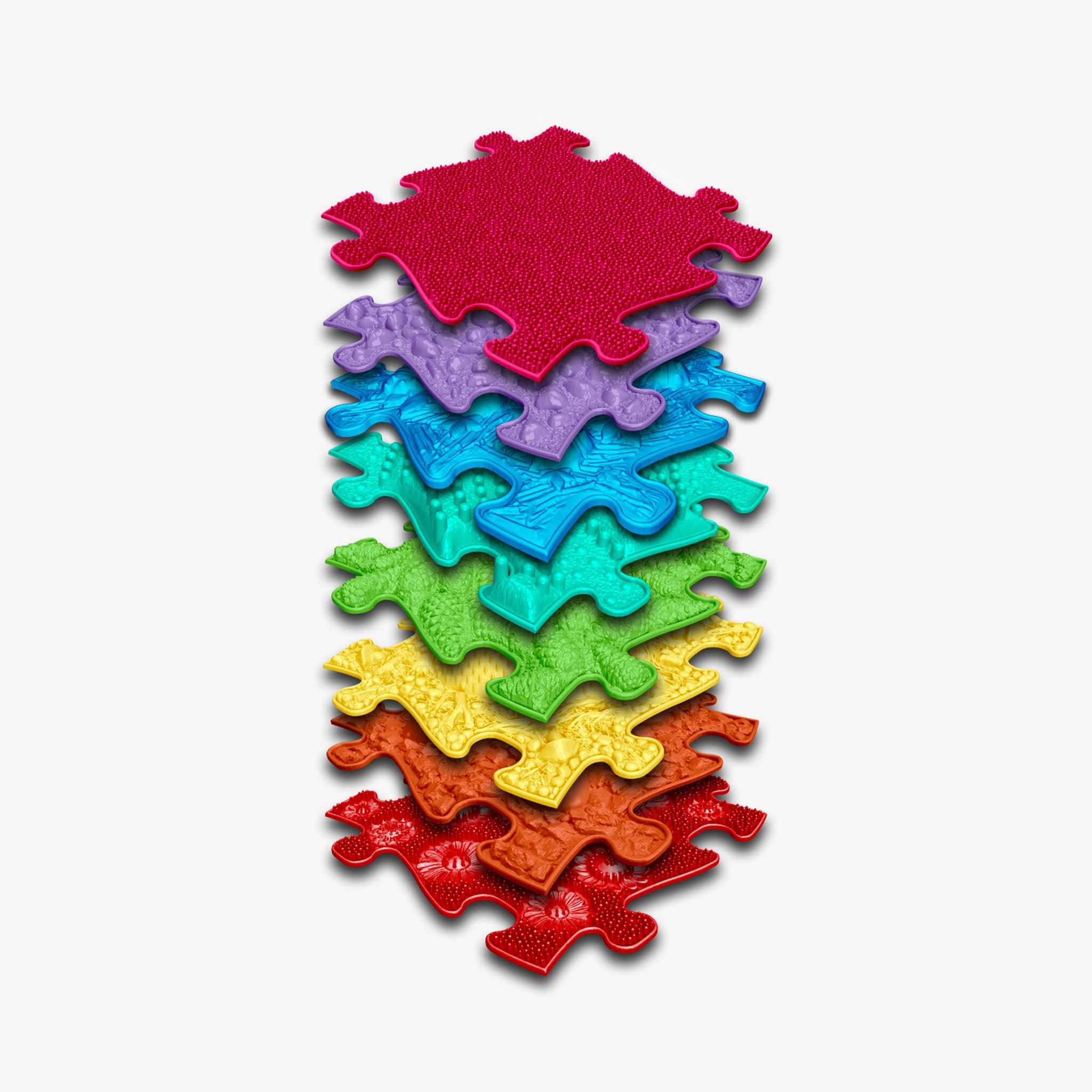 Rainbow Set Ortopedik Puzzle Mat Seti