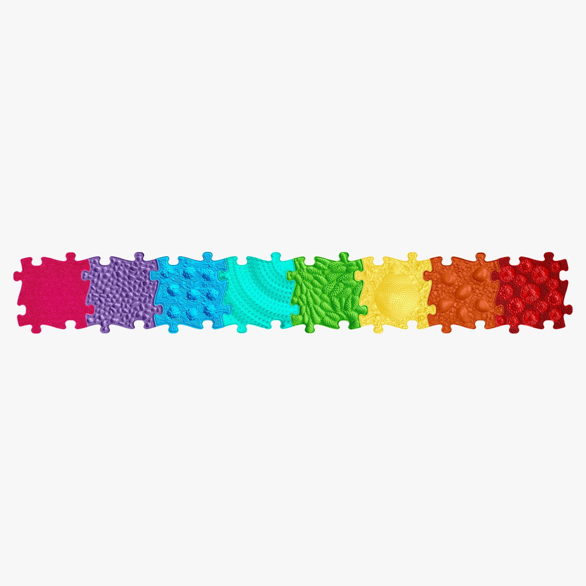Rainbow Set Ortopedik Puzzle Mat Seti