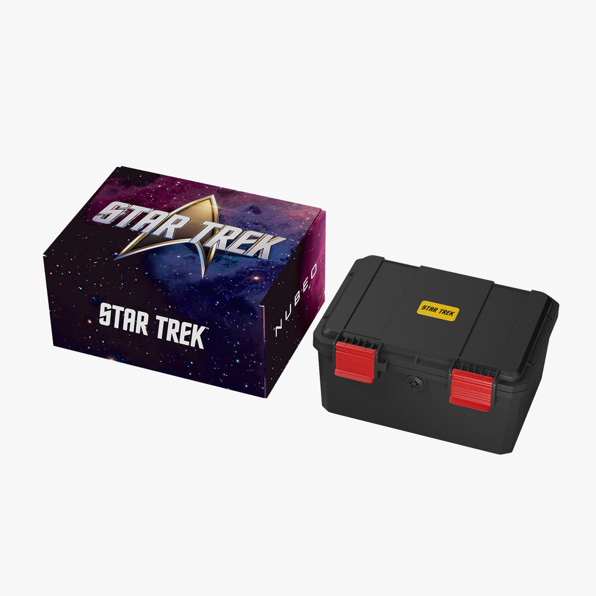 Deimos Chronograph Star Trek Galileo Limited Edition Erkek Kol Saati | 52 mm | Starship Red
