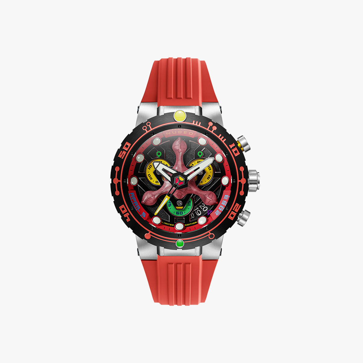 Opportunity Chronograph Star Trek First Contact Day Limited Edition Erkek Kol Saati | 48 mm | Vulcan Ember