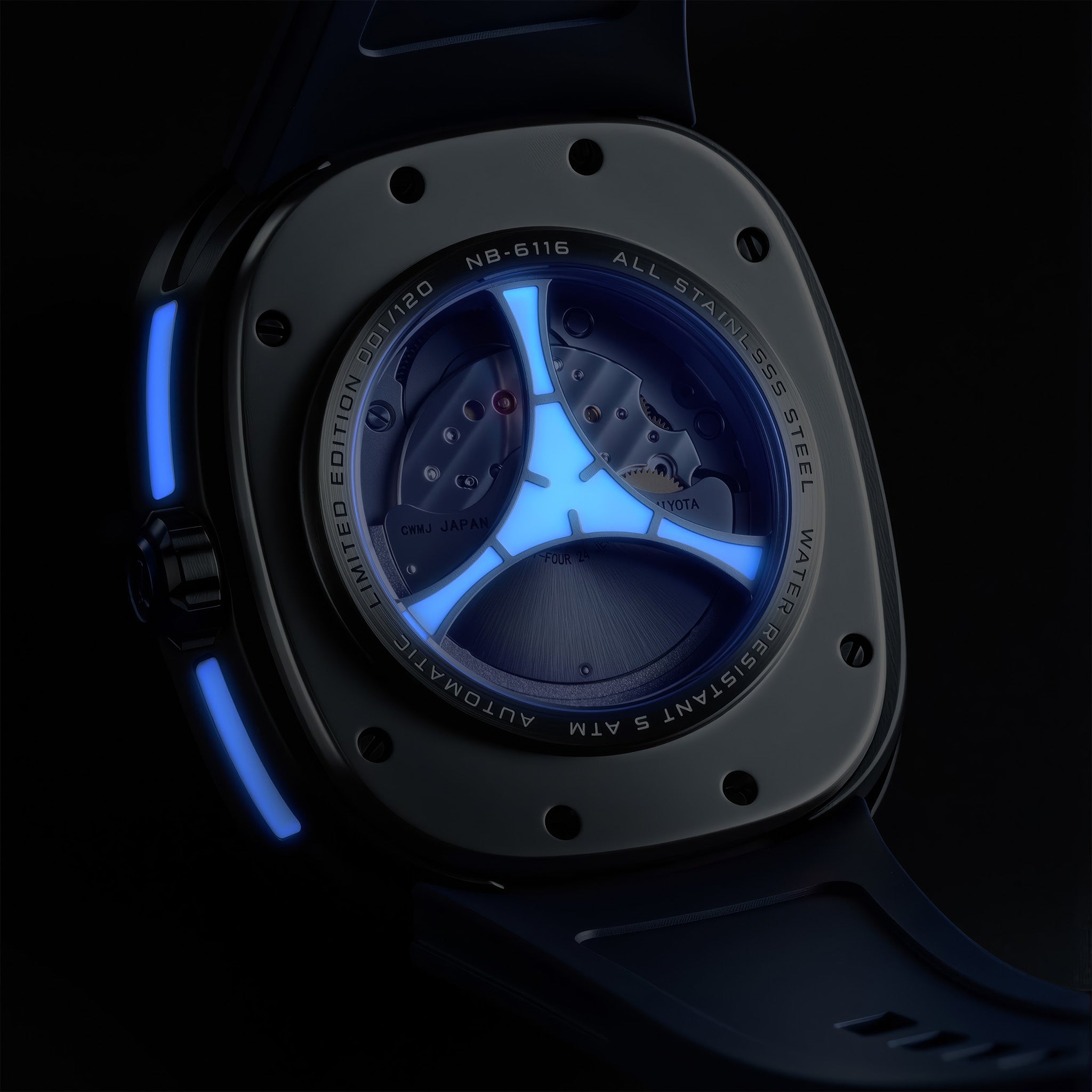 Tri-Star Orbit Automatic Limited Edition | 46 mm | Planetary Blue
