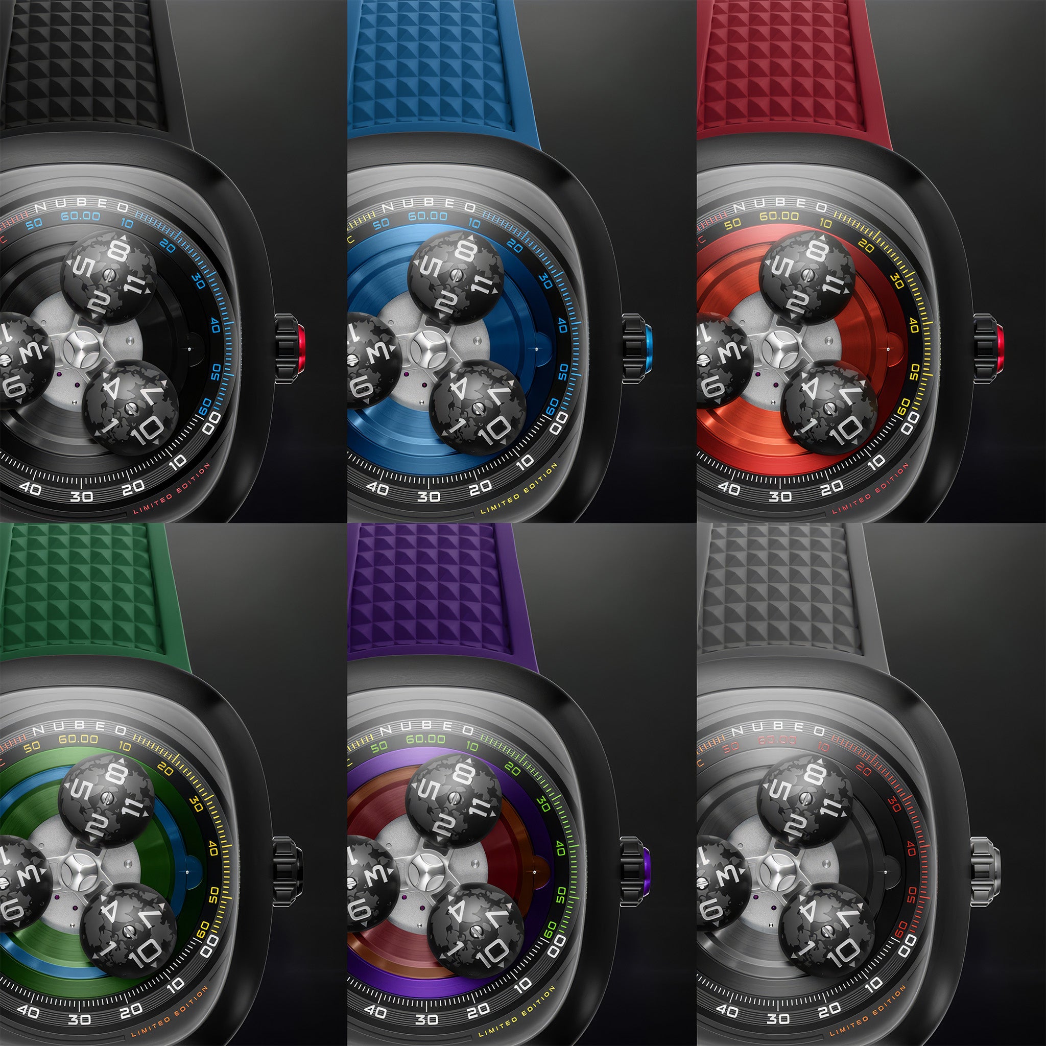 Tri-Star Orbit Automatic Limited Edition | 46 mm | Rocket Red
