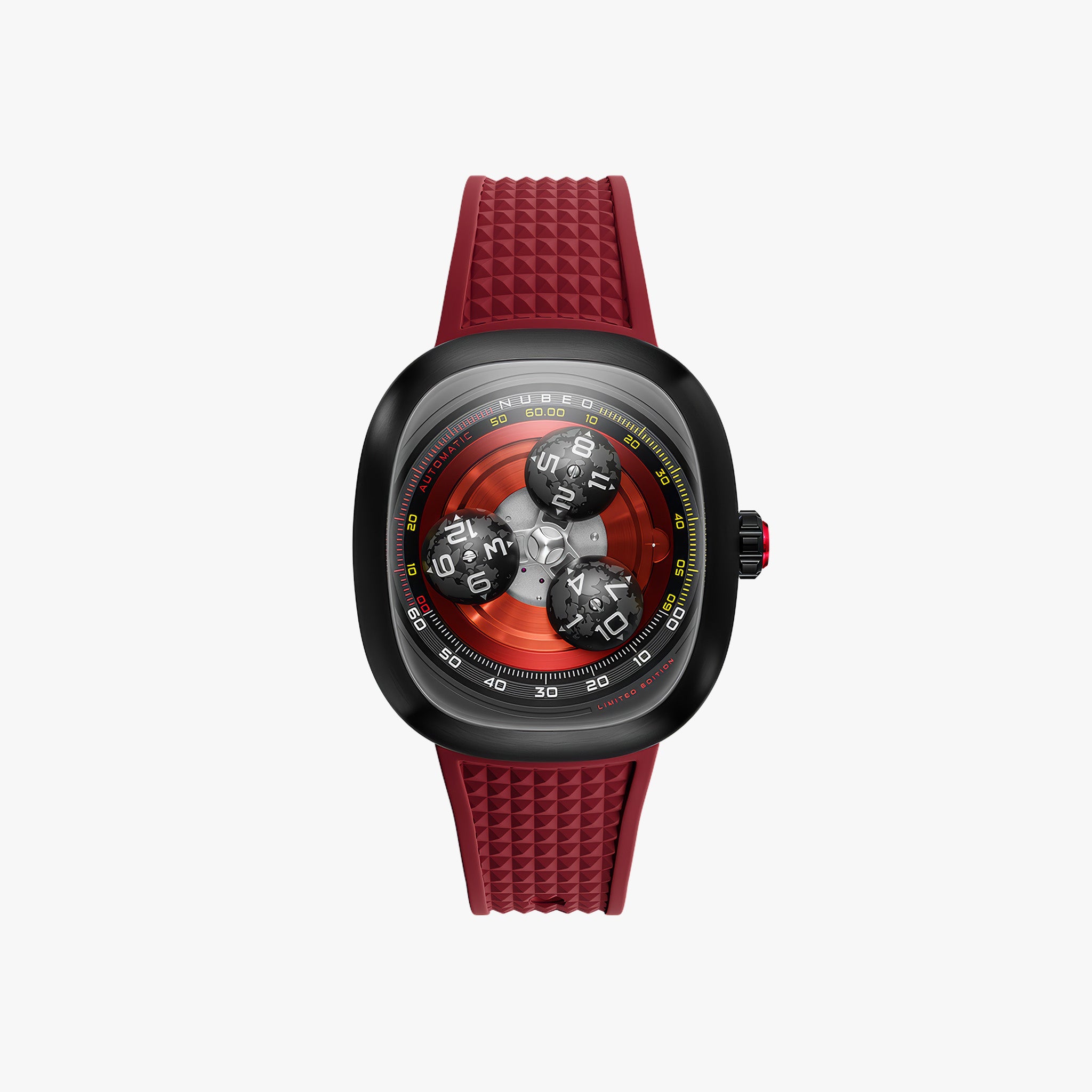 Tri-Star Orbit Automatic Limited Edition | 46 mm | Rocket Red