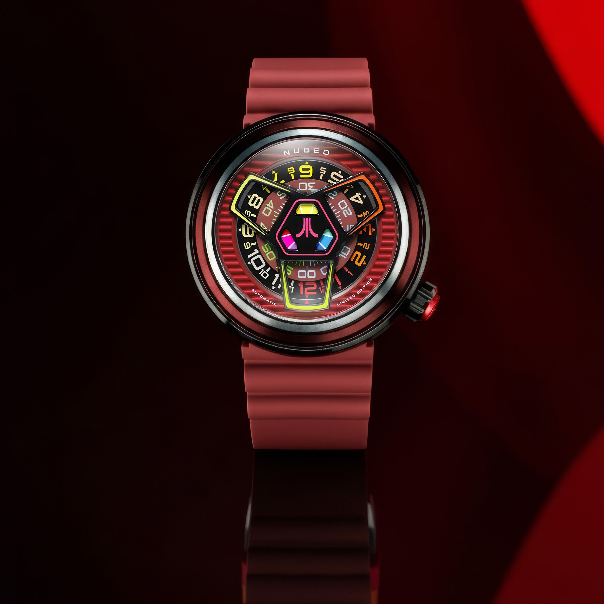 Ventana Automatic Atari Retro Gamer Limited Edition | 50 mm | Scarlet Synth