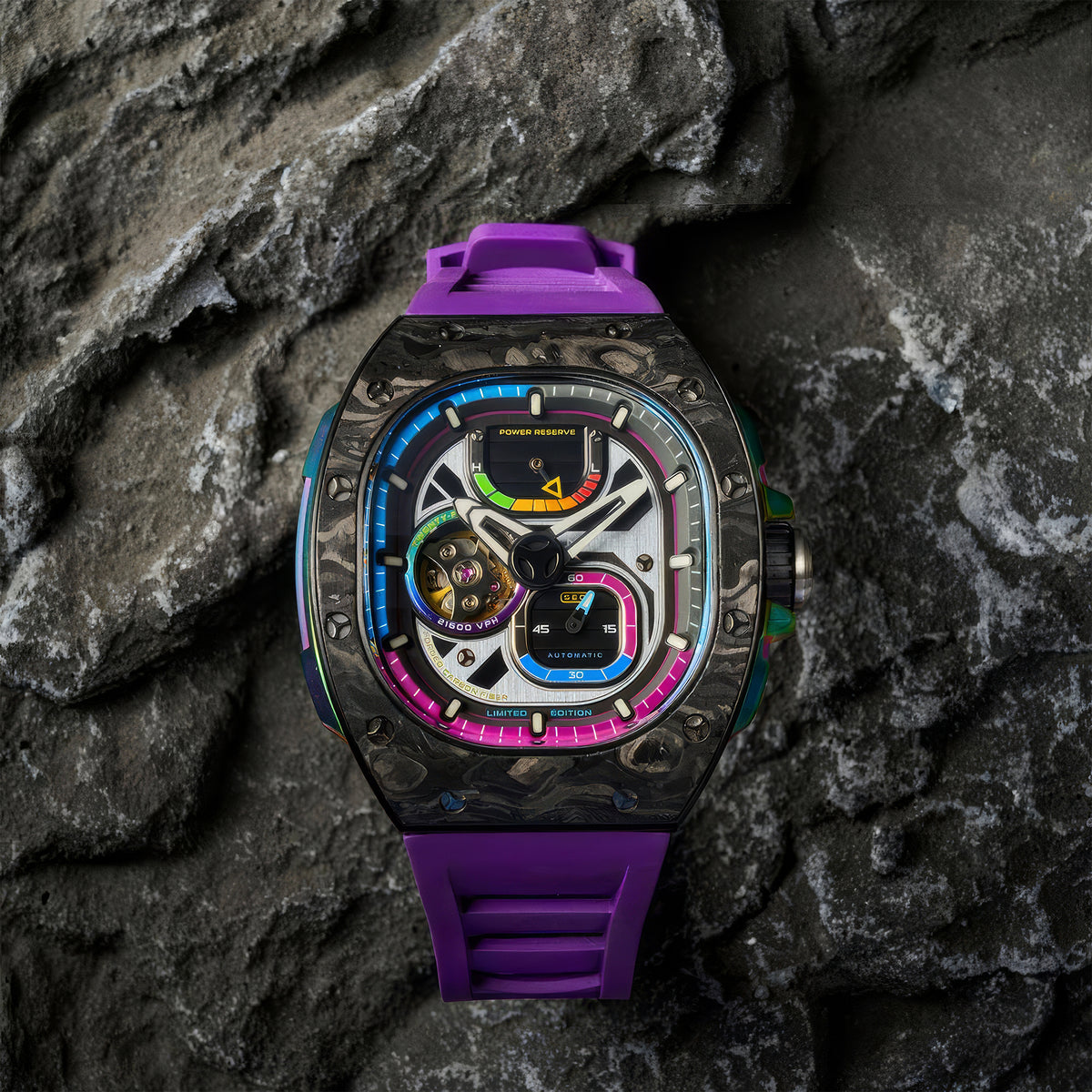 Viper Automatic Limited Edition Erkek Kol Saati | 44 mm | Indigo