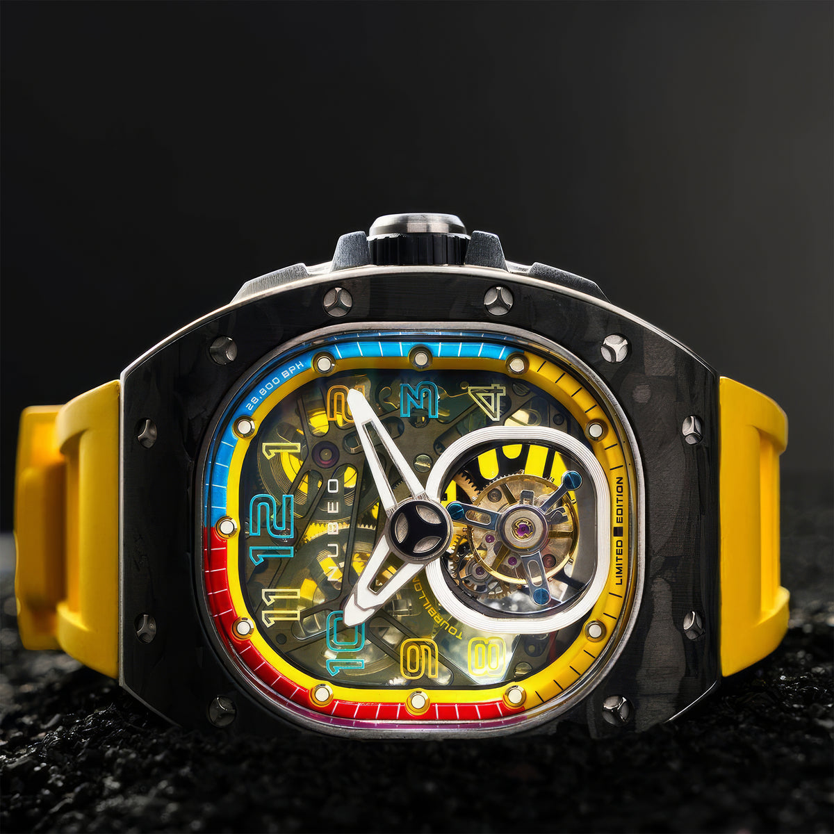 Viper Tourbillon Limited Edition Erkek Kol Saati | 43,5 mm | Shaded Sun