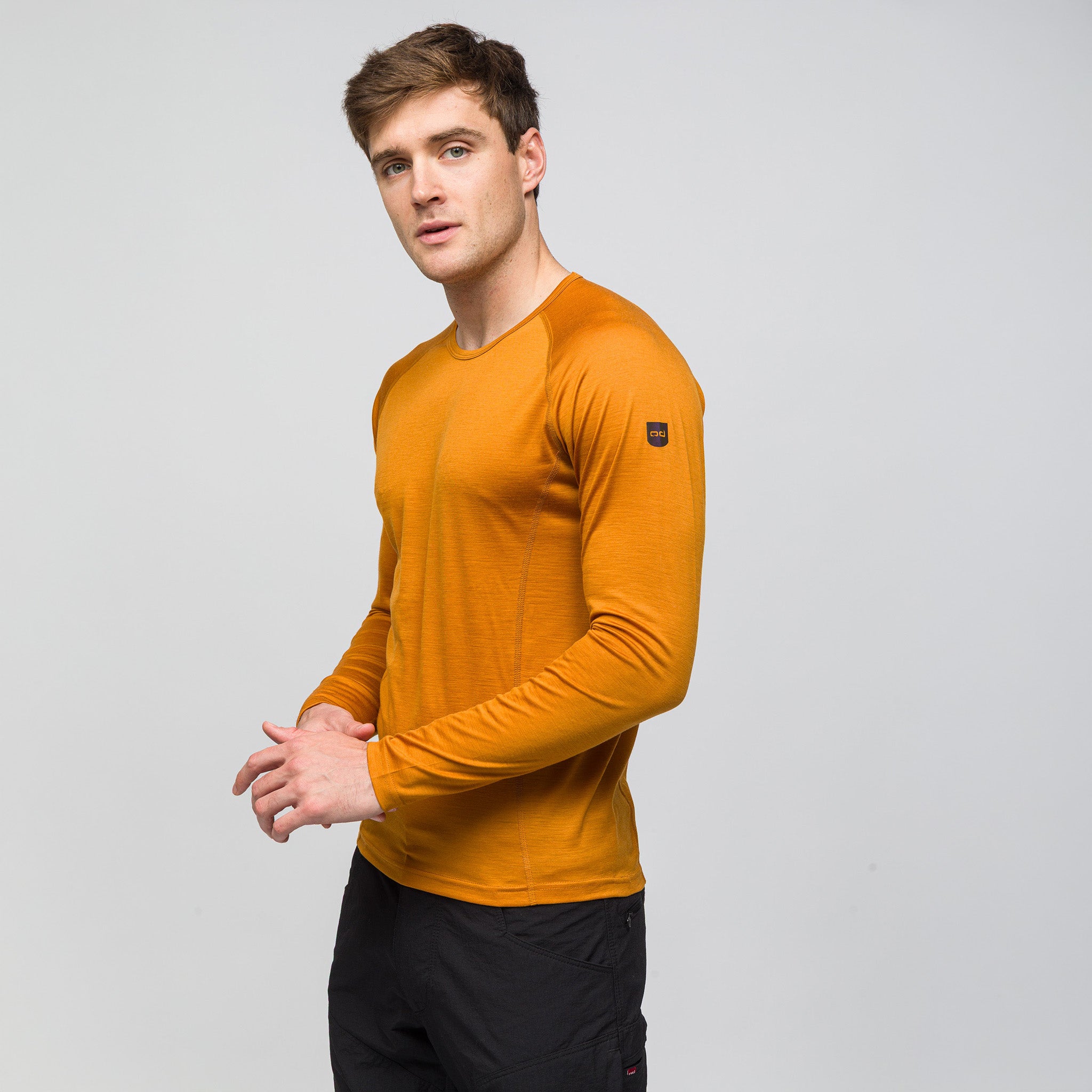 All-Season %100 Merino Uzun Kollu T-Shirt 135 gr | Çöl Rengi