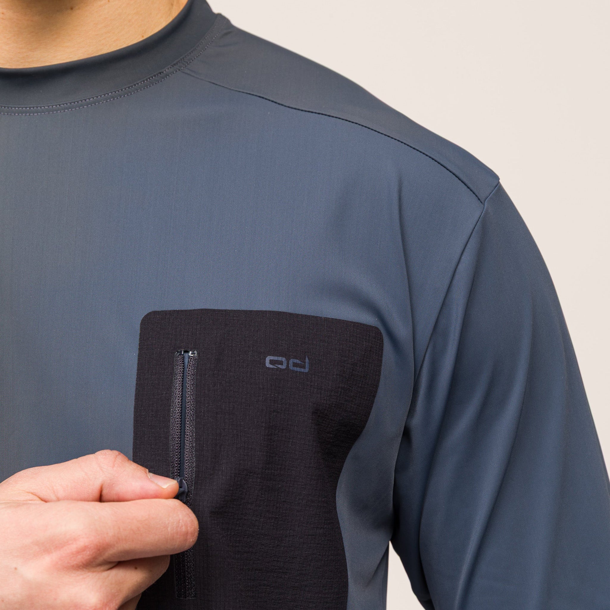 Climacool Performans Uzun Kollu T-Shirt | Indigo