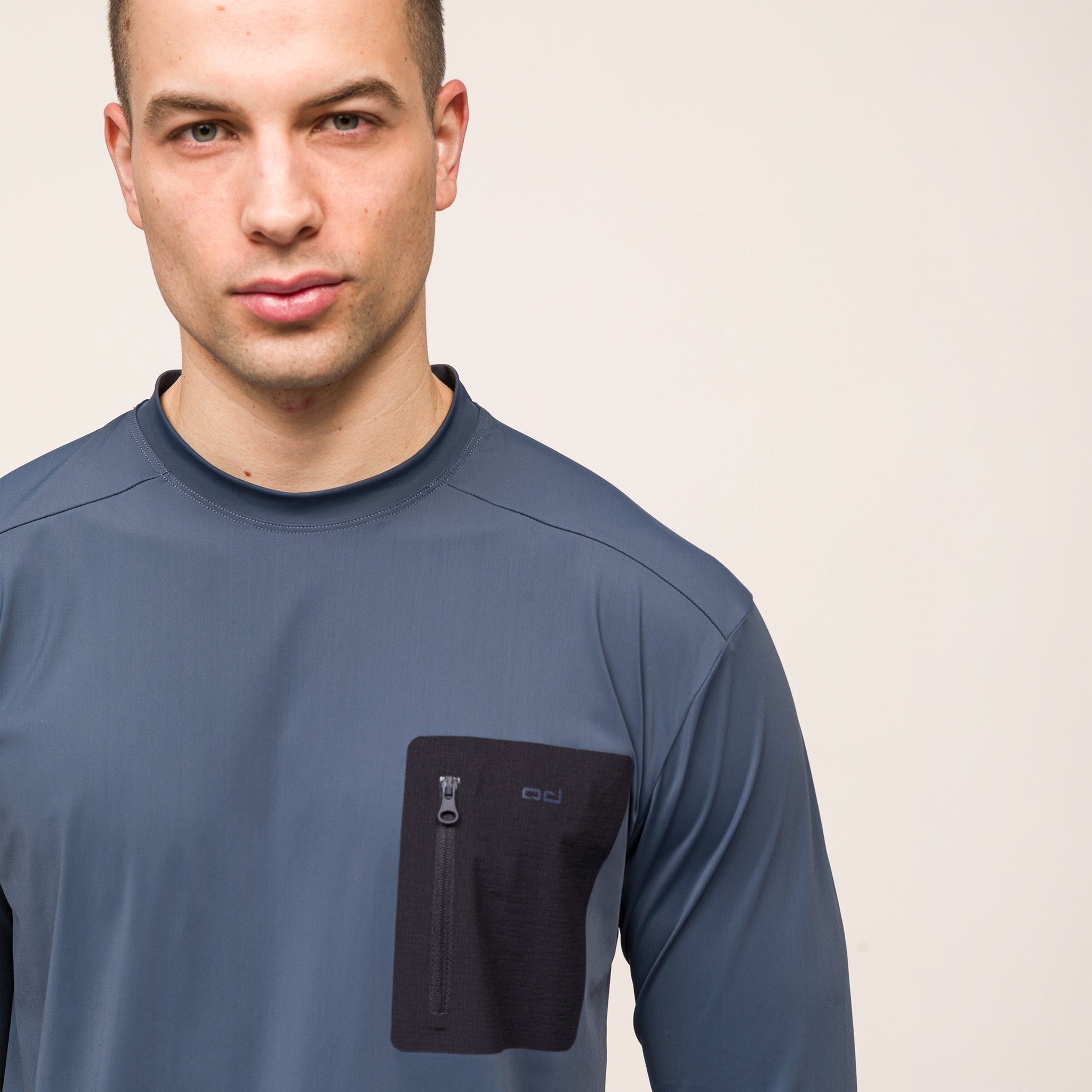 Climacool Performans Uzun Kollu T-Shirt | Indigo