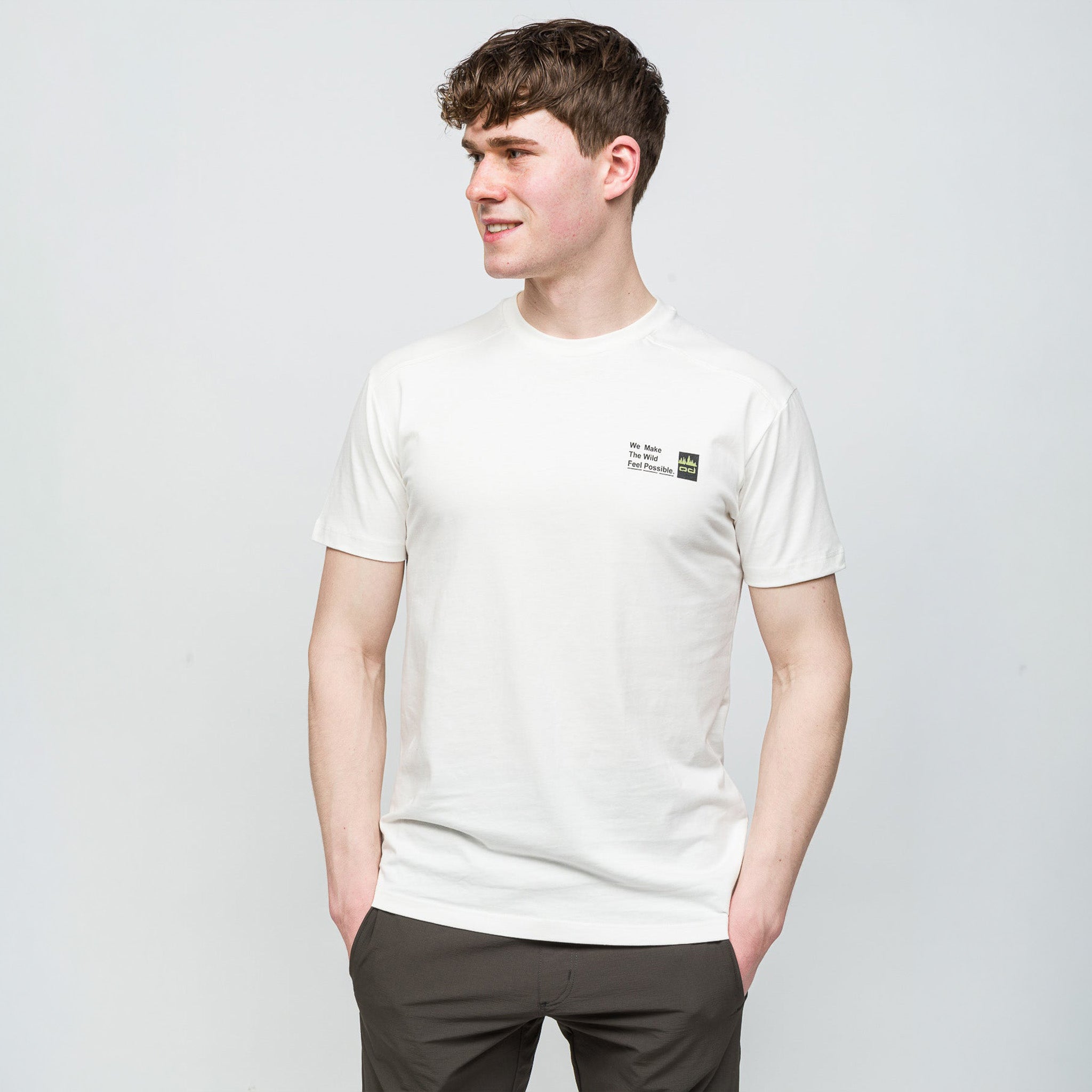 MANIFEST T-Shirt %100 Pamuk Printed | Kırık Beyaz