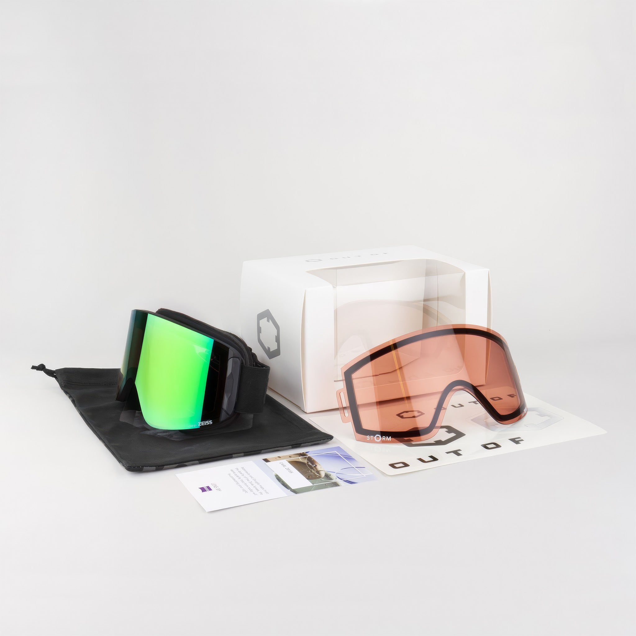 Katana Zeiss Kayak Gözlüğü | Green Mci