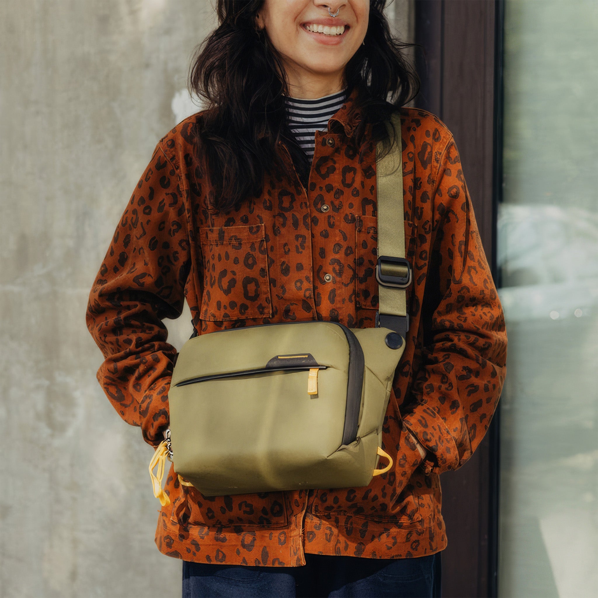 Everyday Sling 3L | Fonksiyonel Omuz Çantası | Kelp