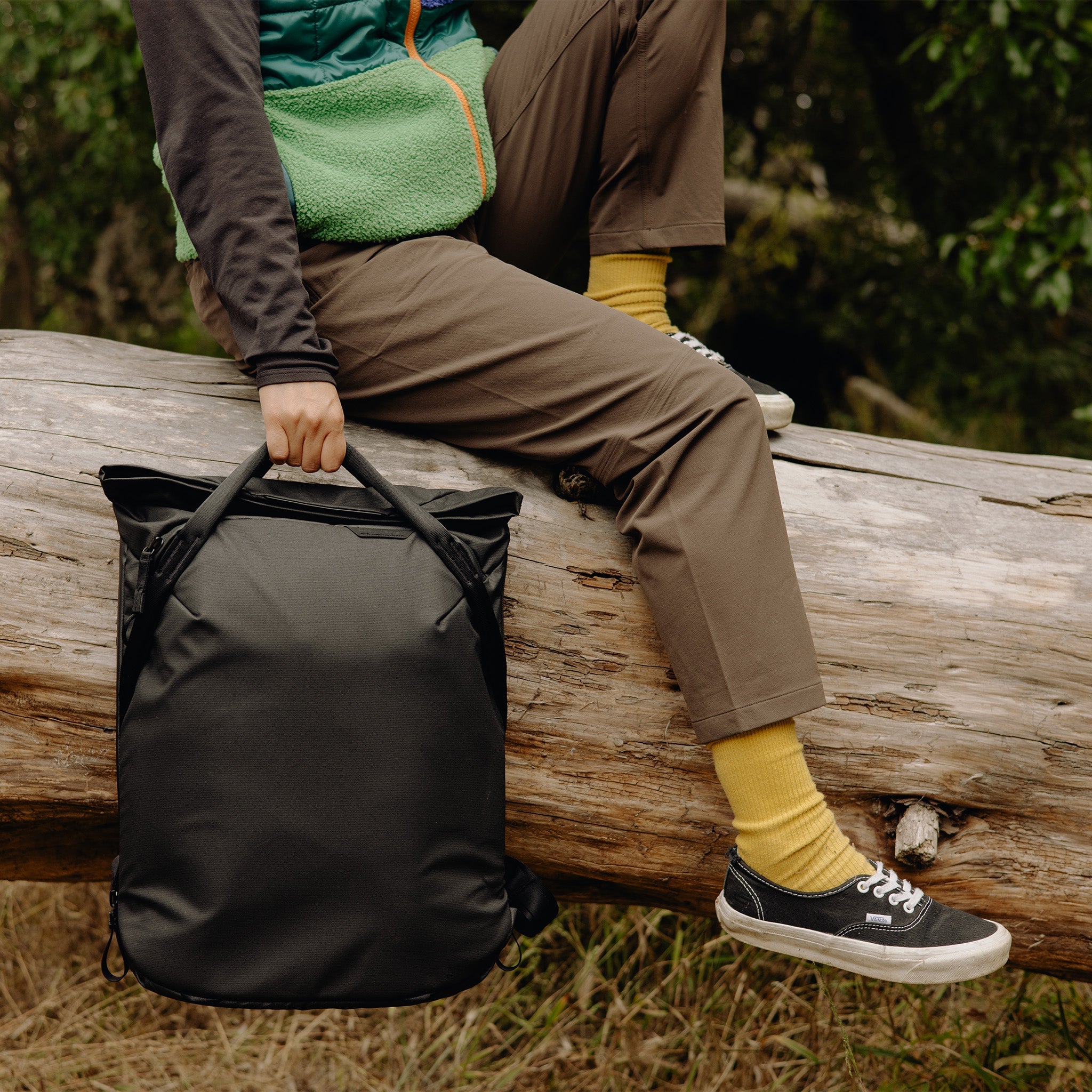 Everyday Totepack 20L | Tote-Sırt Çantası | Black
