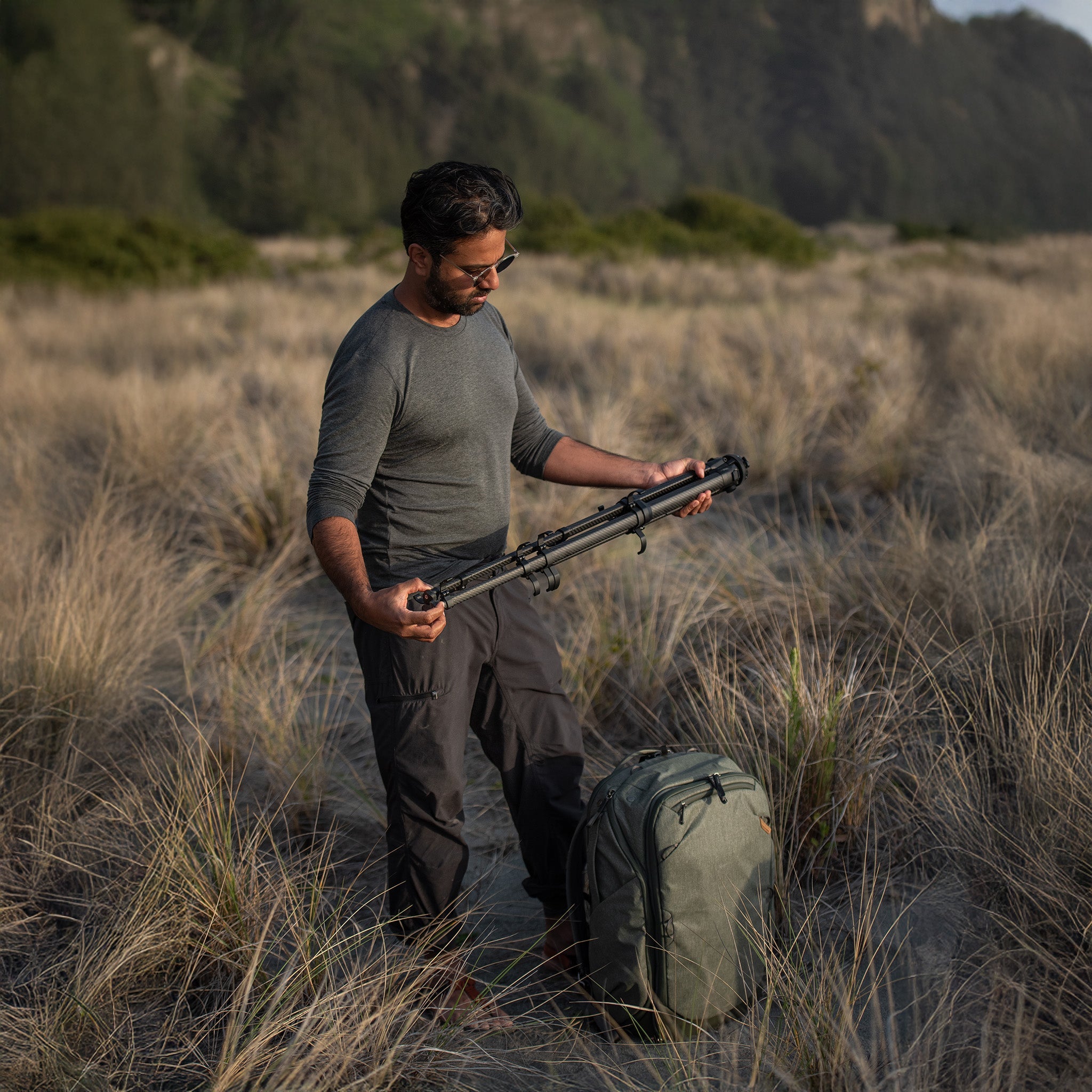 Travel Tripod CRB | Karbon Seyahat Tripodu
