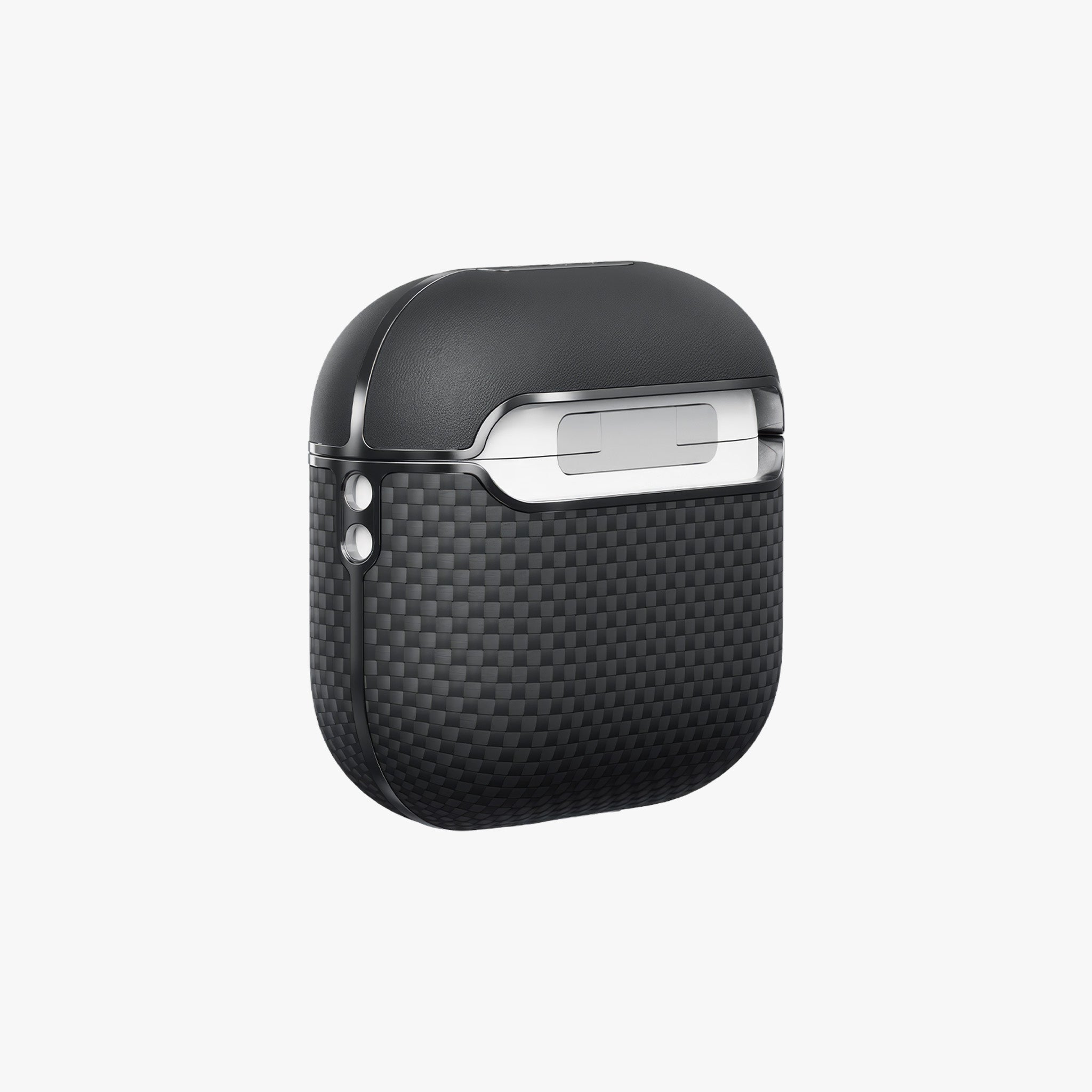 AirPods Pro 4 MagEZ Case | 1500D Black/Grey (Plain)
