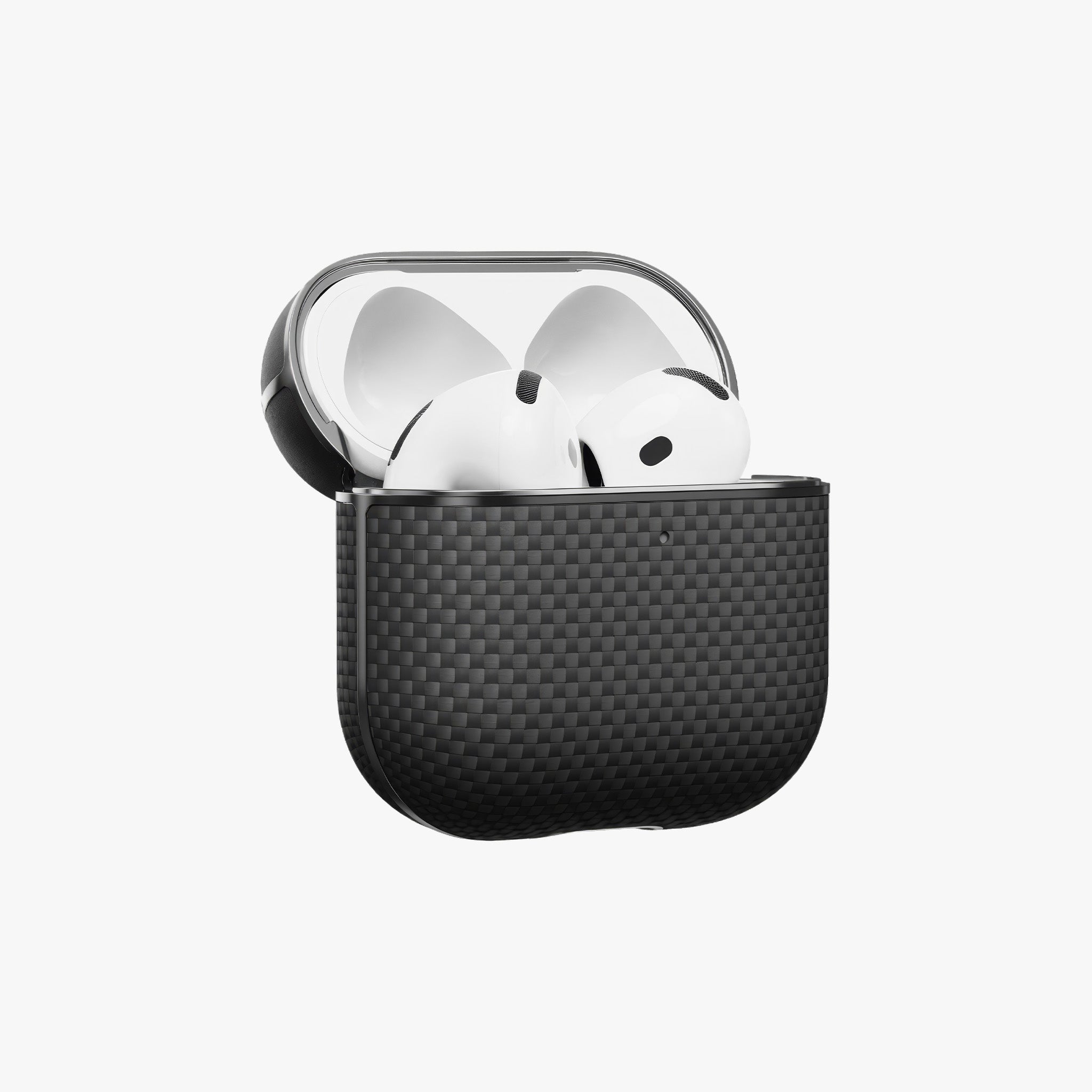 AirPods Pro 4 MagEZ Case | 1500D Black/Grey (Plain)