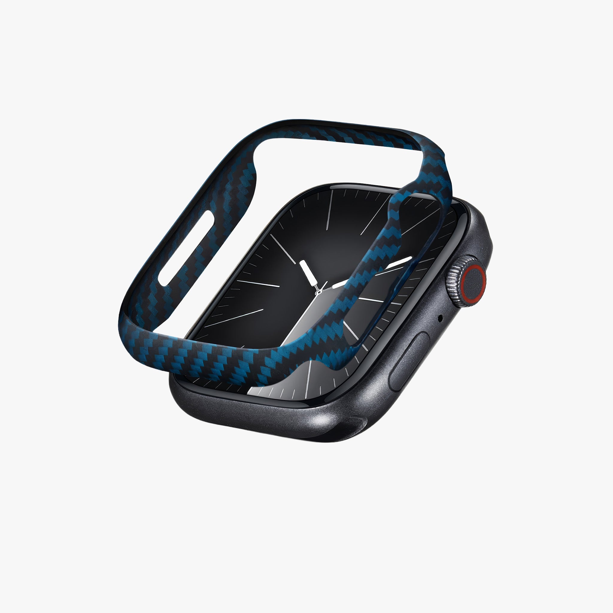 Apple Watch Uyumlu Air Case | Aramid Fiber 600D Mavi