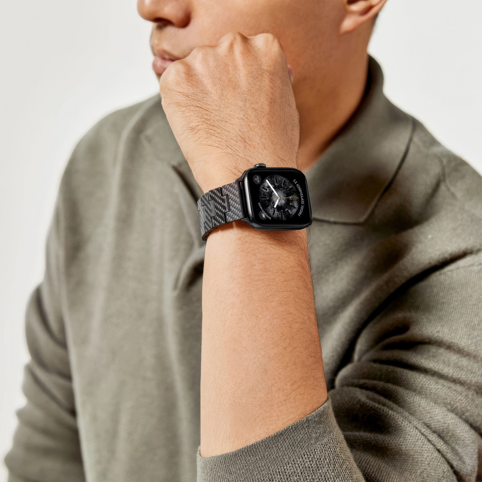 Apple Watch Carbon Fiber Watch Band | Retro