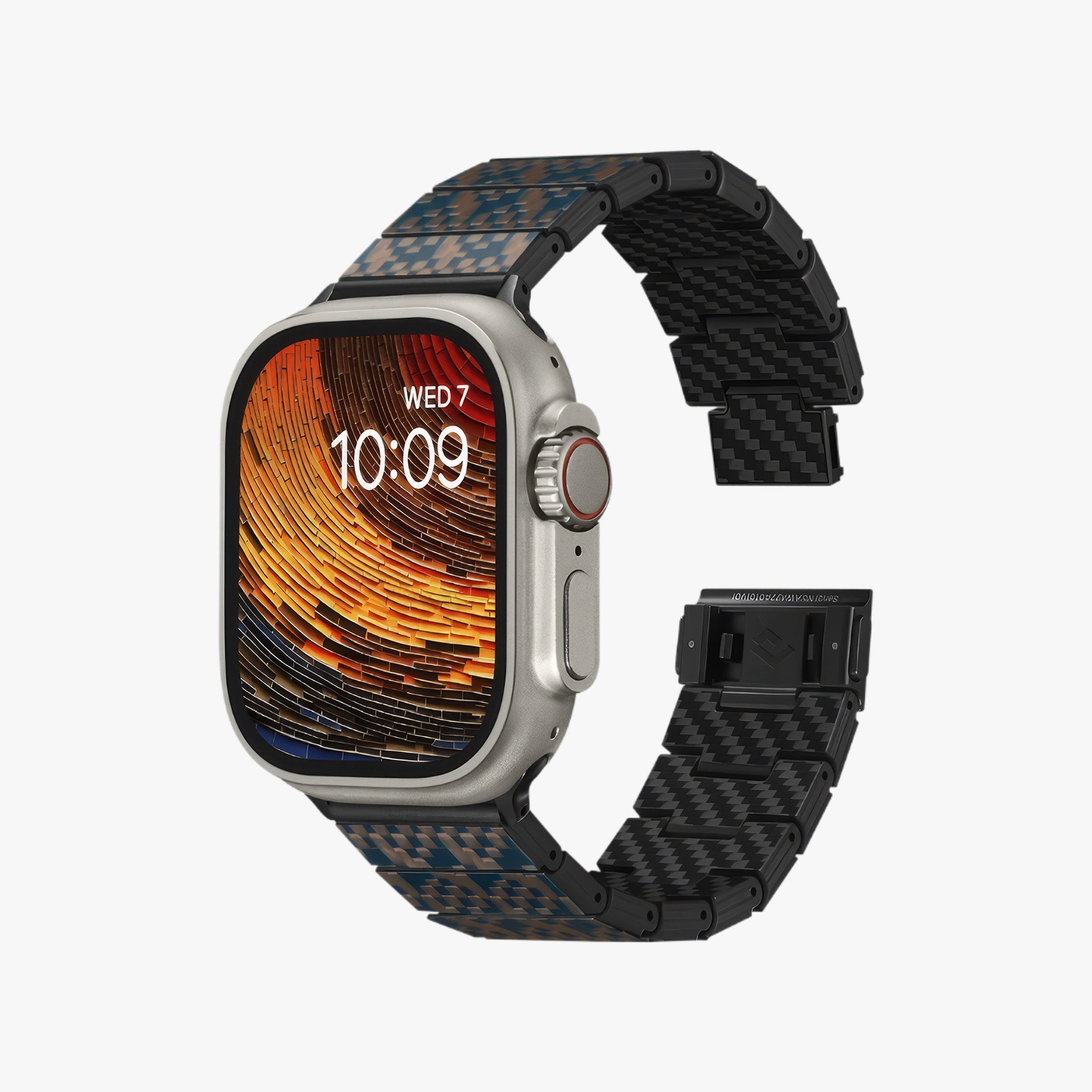 Apple Watch Carbon Fiber Watch Band | Stairs