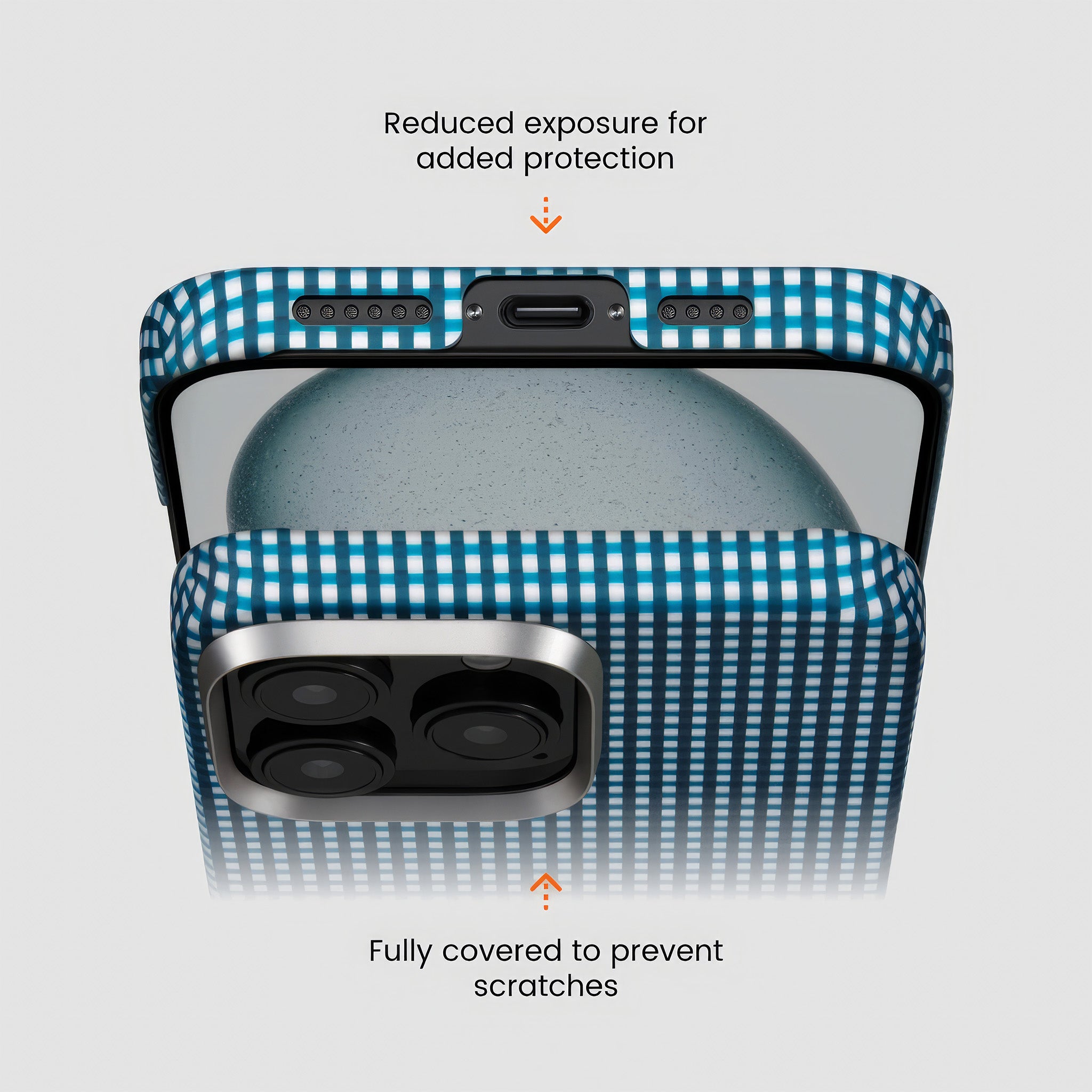 iPhone 16 Edge Case | Ocean Blue